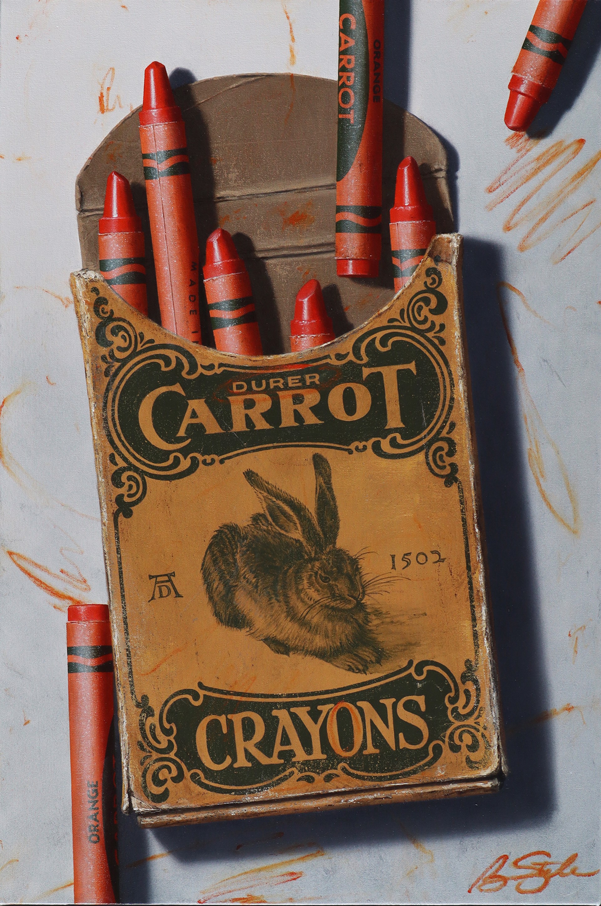 Carrot Crayons by Ben Steele