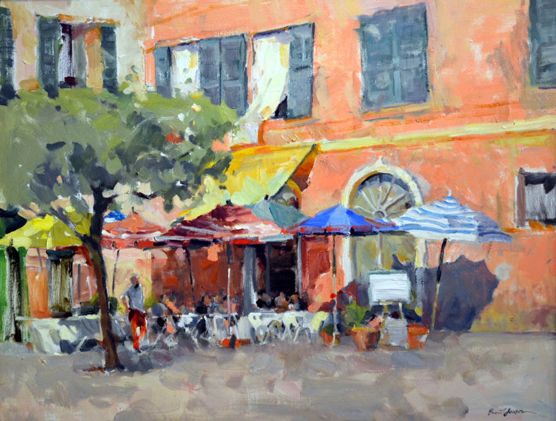 Italian Cafe by Brent Jensen