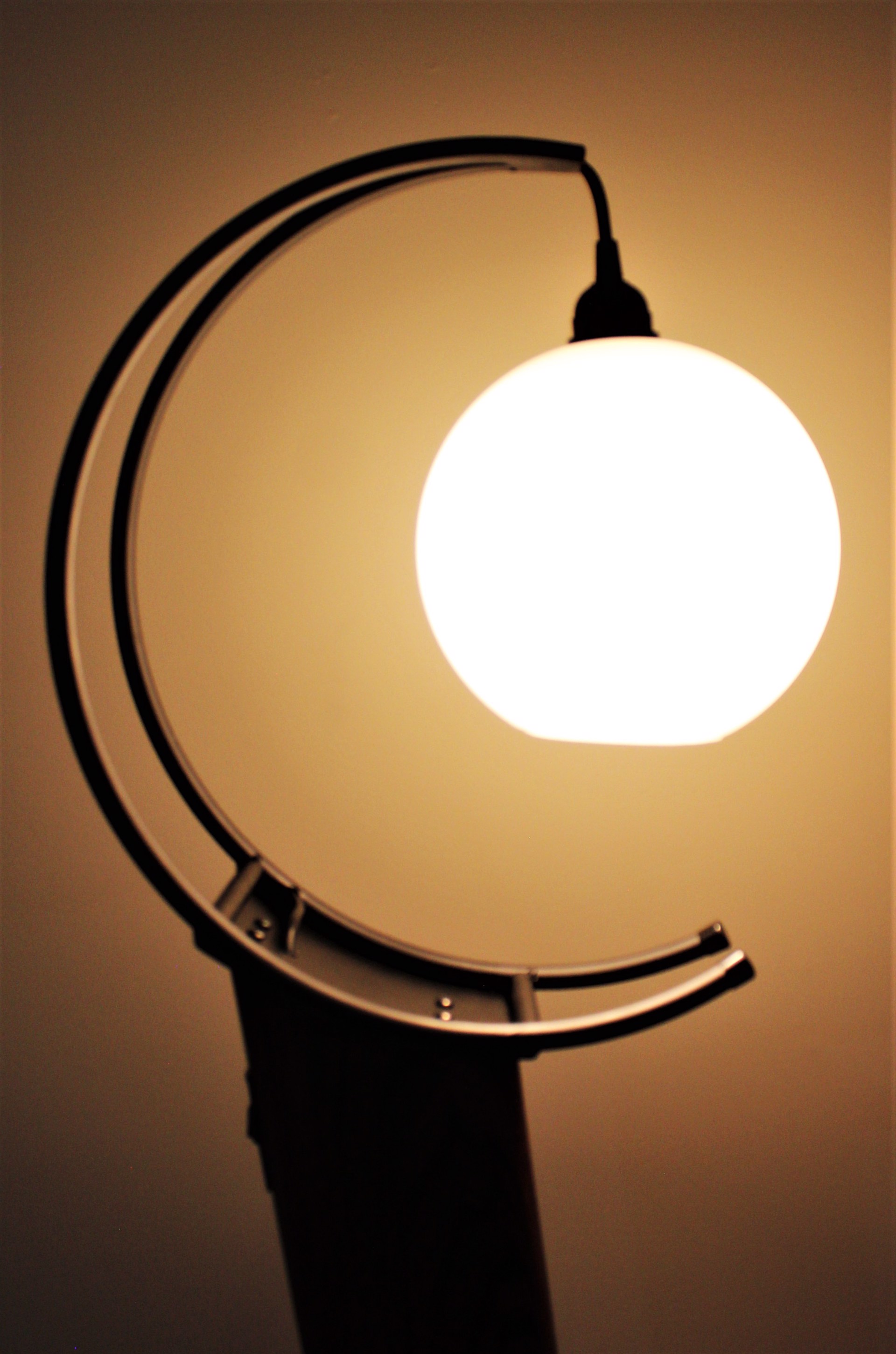Luna Crescent, Floor Lamp by Jay Hulst