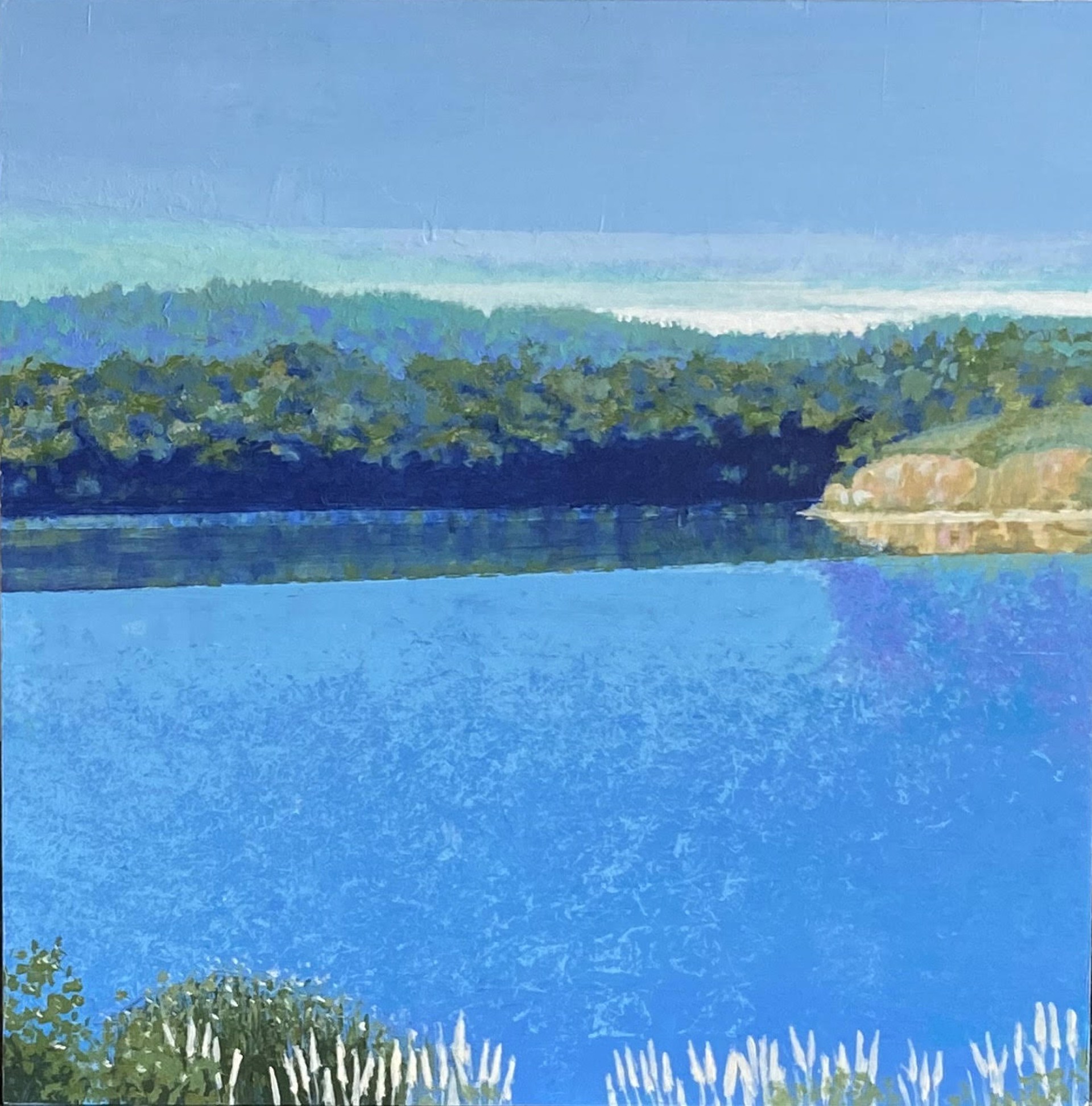 SOLD - Crystal Lake Reservoir by Ellen Delaney