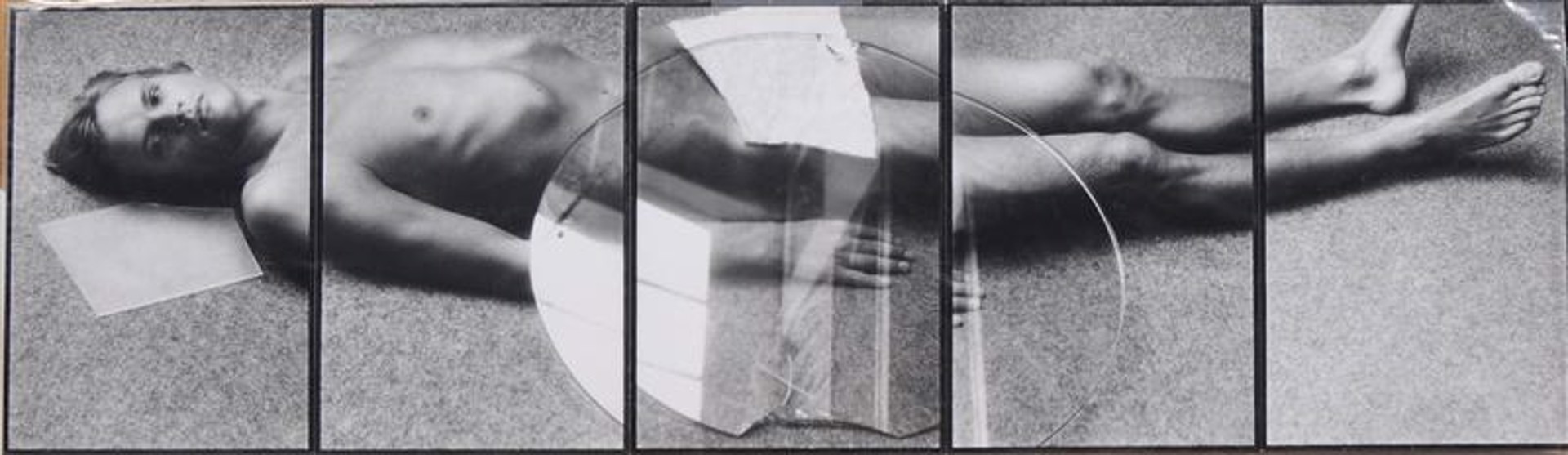 FIVE PANEL NUDE RECLINING by David Seidner
