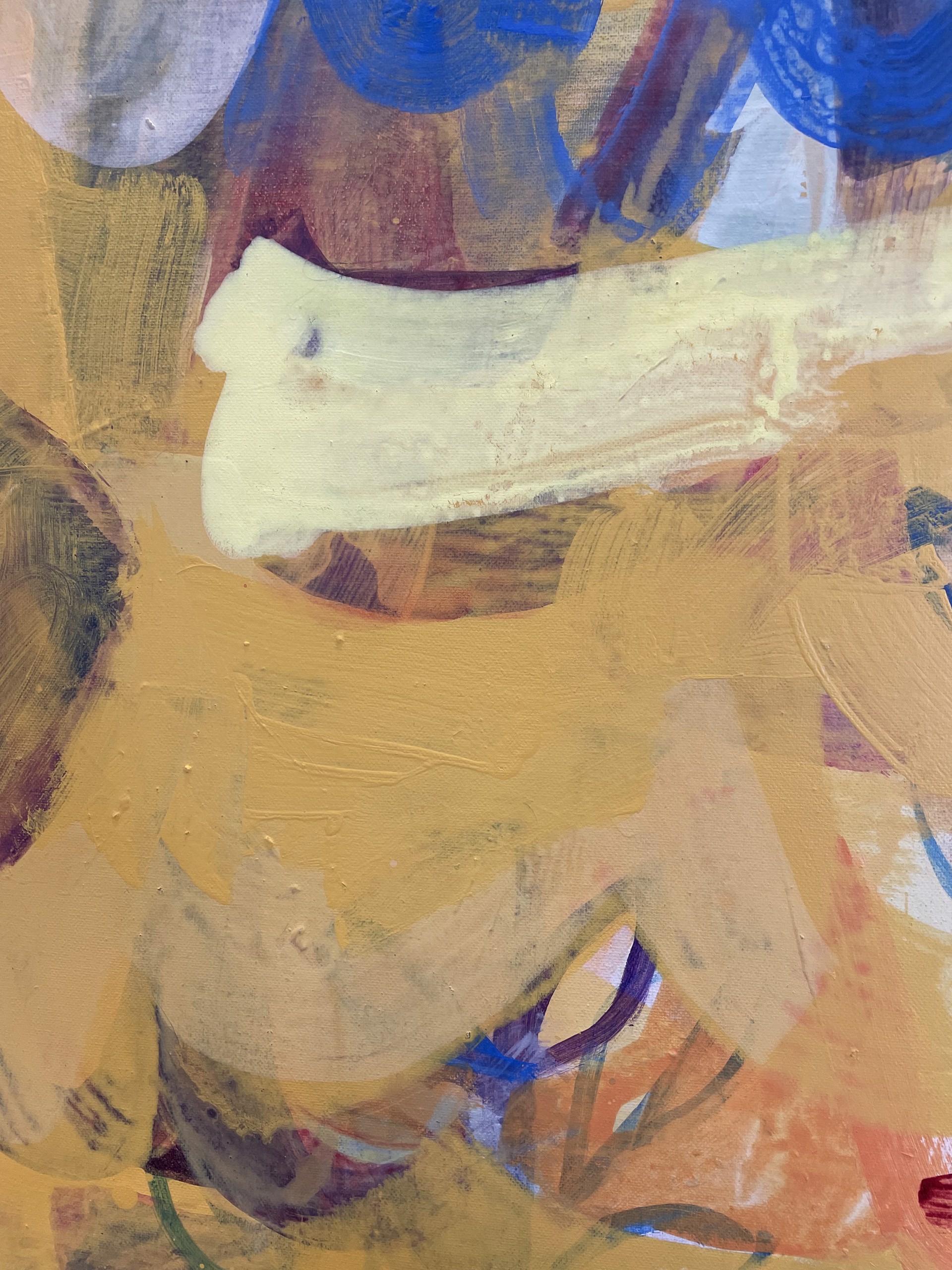 Yellow Abstract by Andrew Portwood