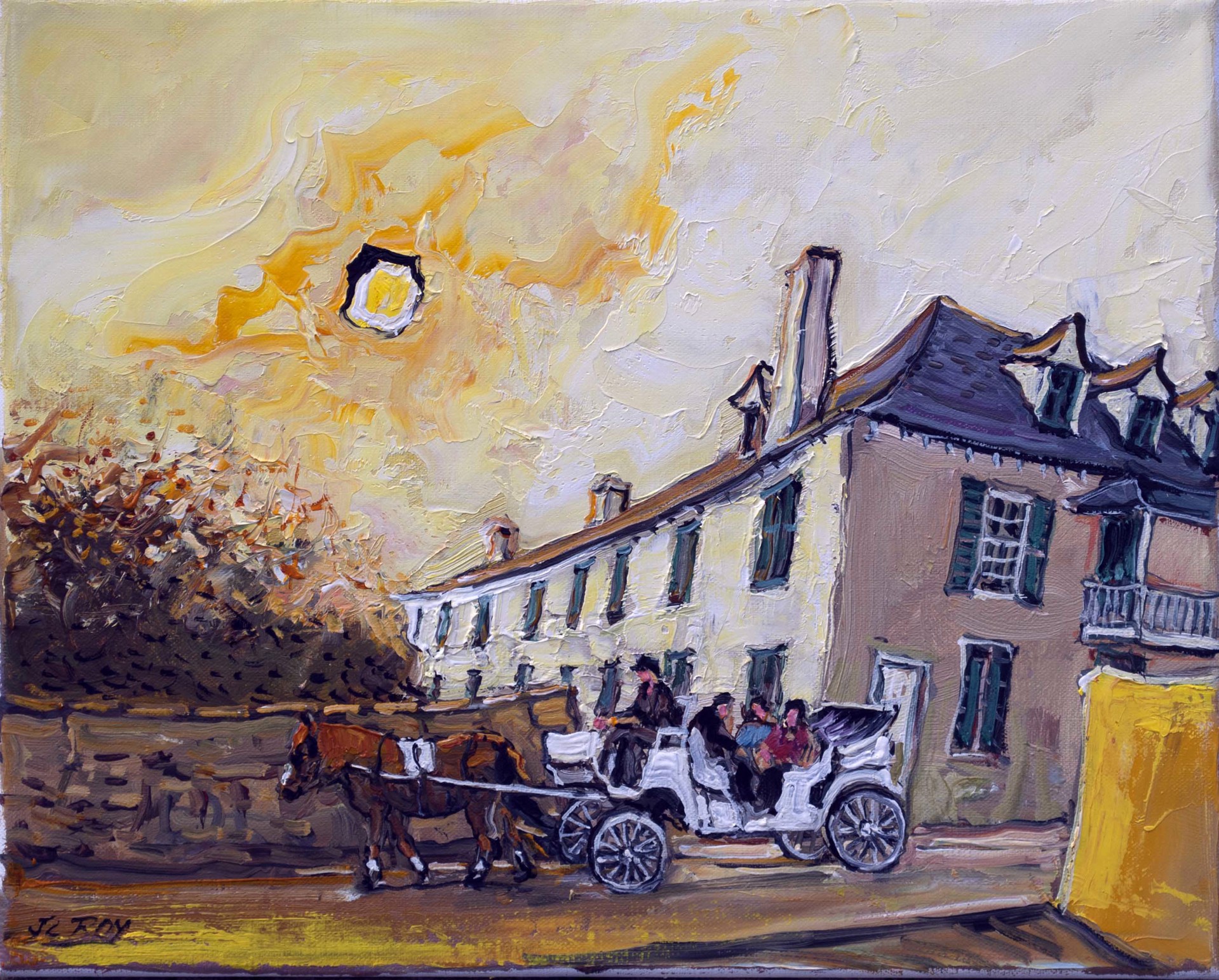 Carriage Ride, St Augustine by Jean Claude Roy