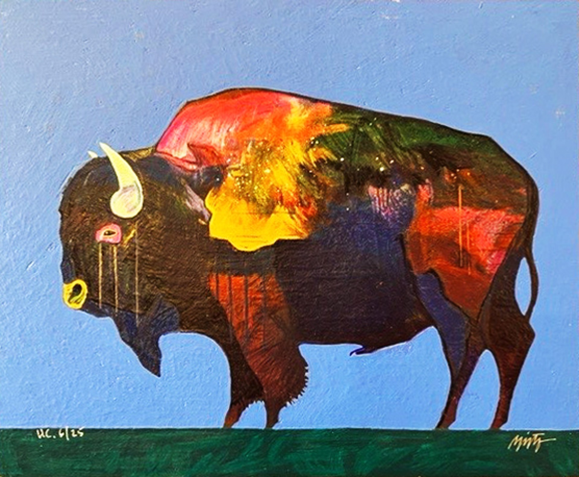 Summer Buffalo by John Nieto