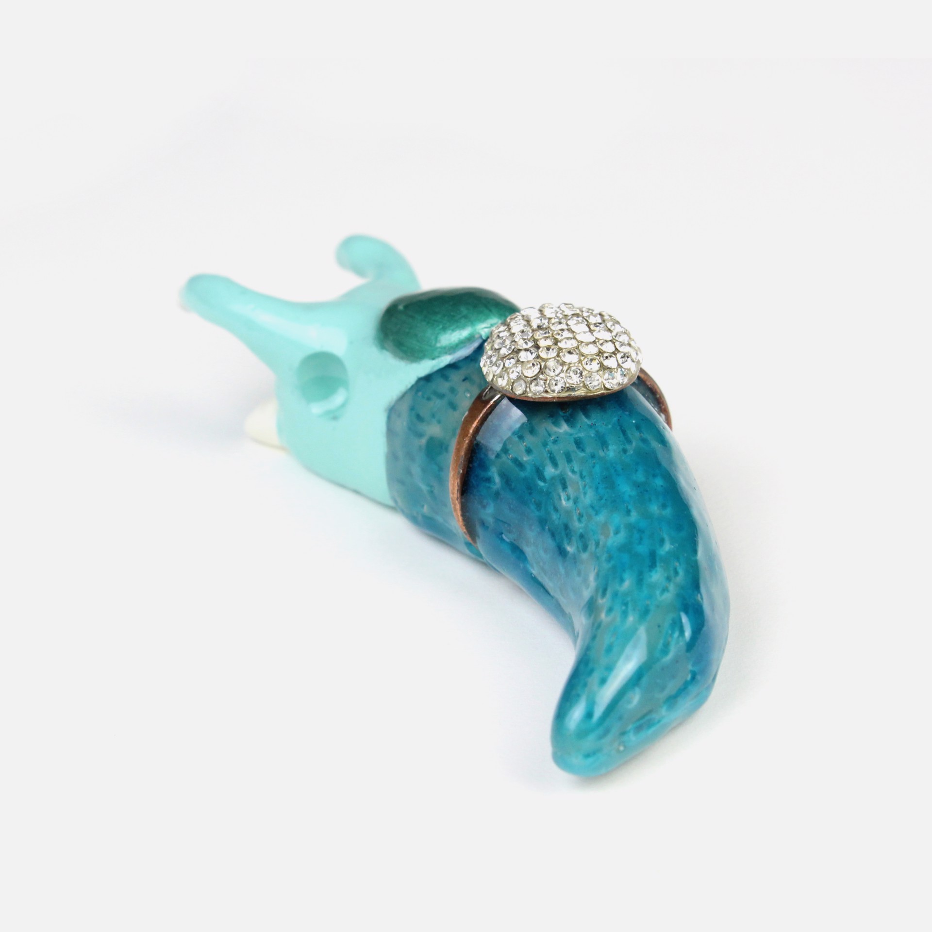 Diamond Slug (Brooch) by Märta Mattsson
