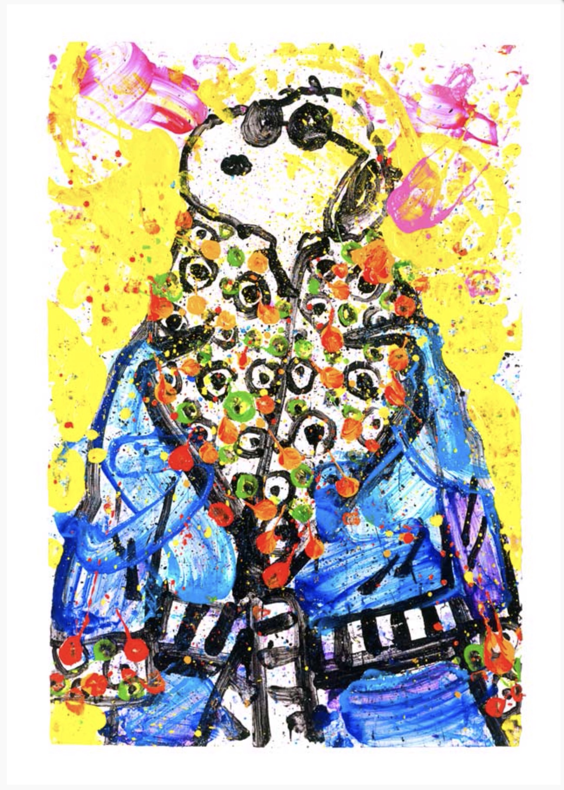 Wearing Jim Dine Snoopy - Parlor Edition by Tom Everhart