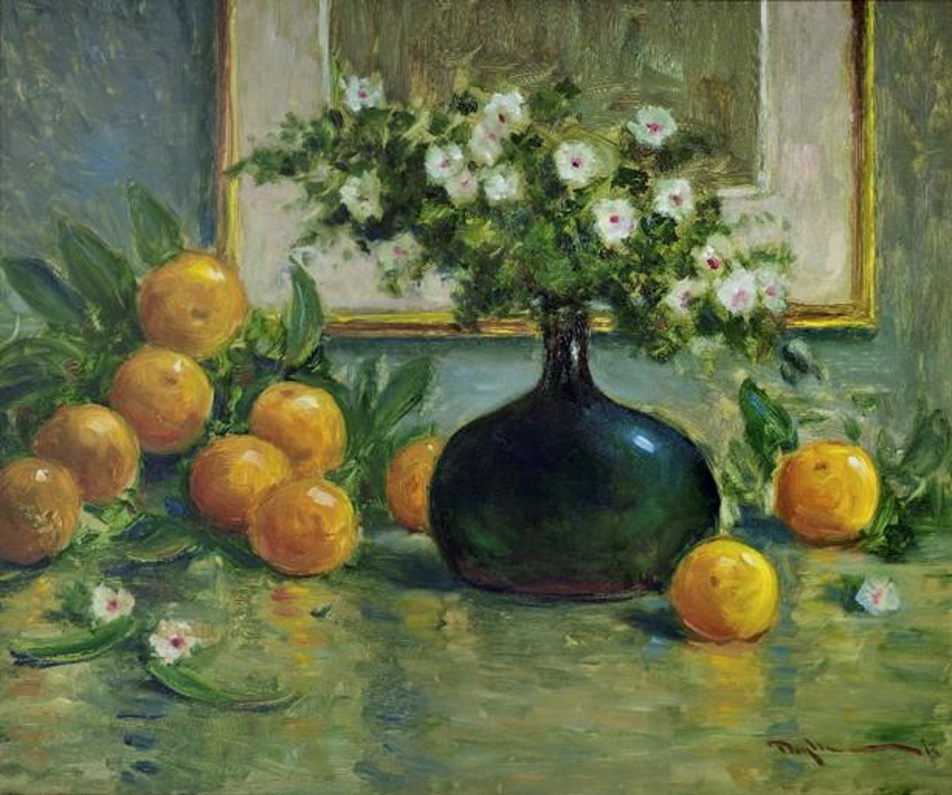 Oranges and Periwinkles by John Carroll Doyle