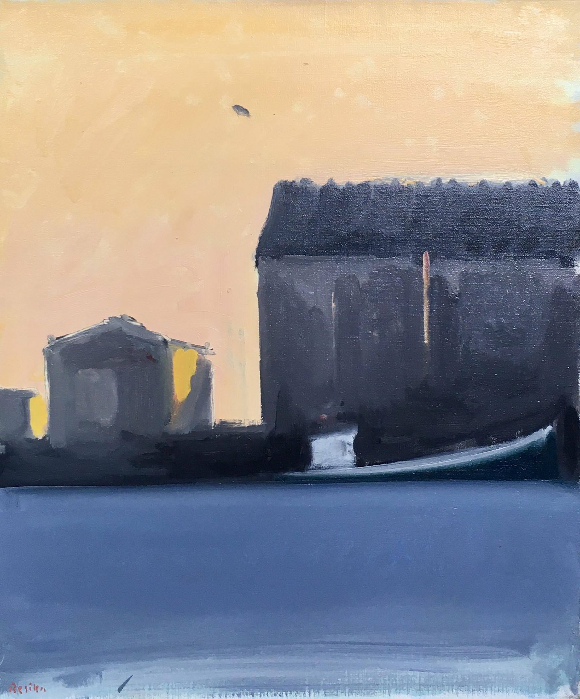 Blair's Pier by Paul Resika