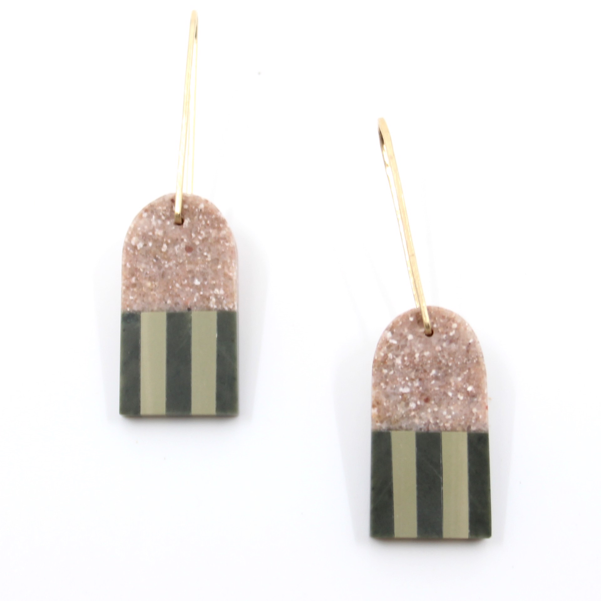 Multi-Stone Earrings by Alison Jean Cole