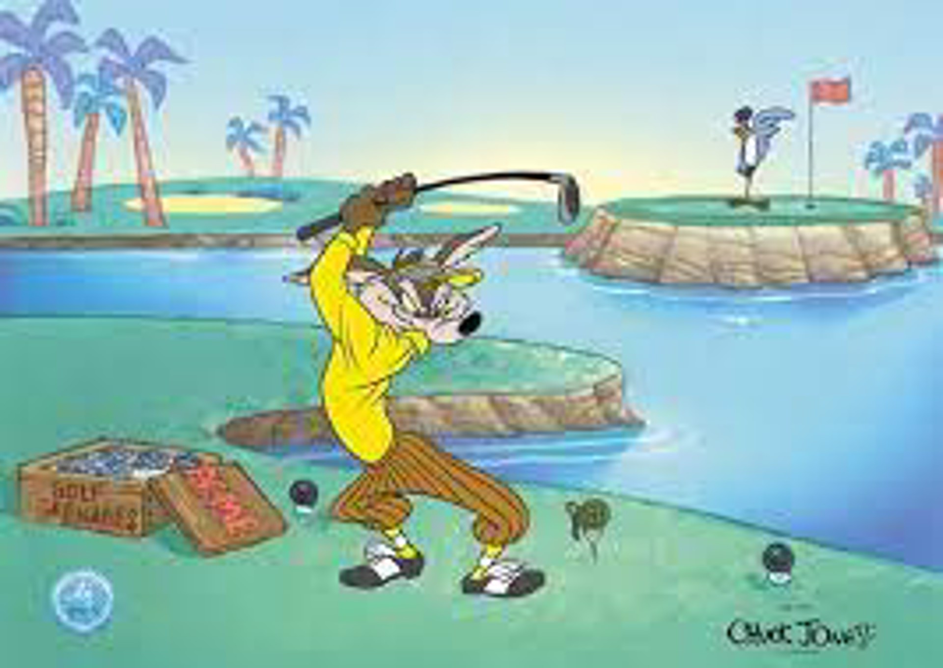 Fore!  3 2 1? by Chuck Jones