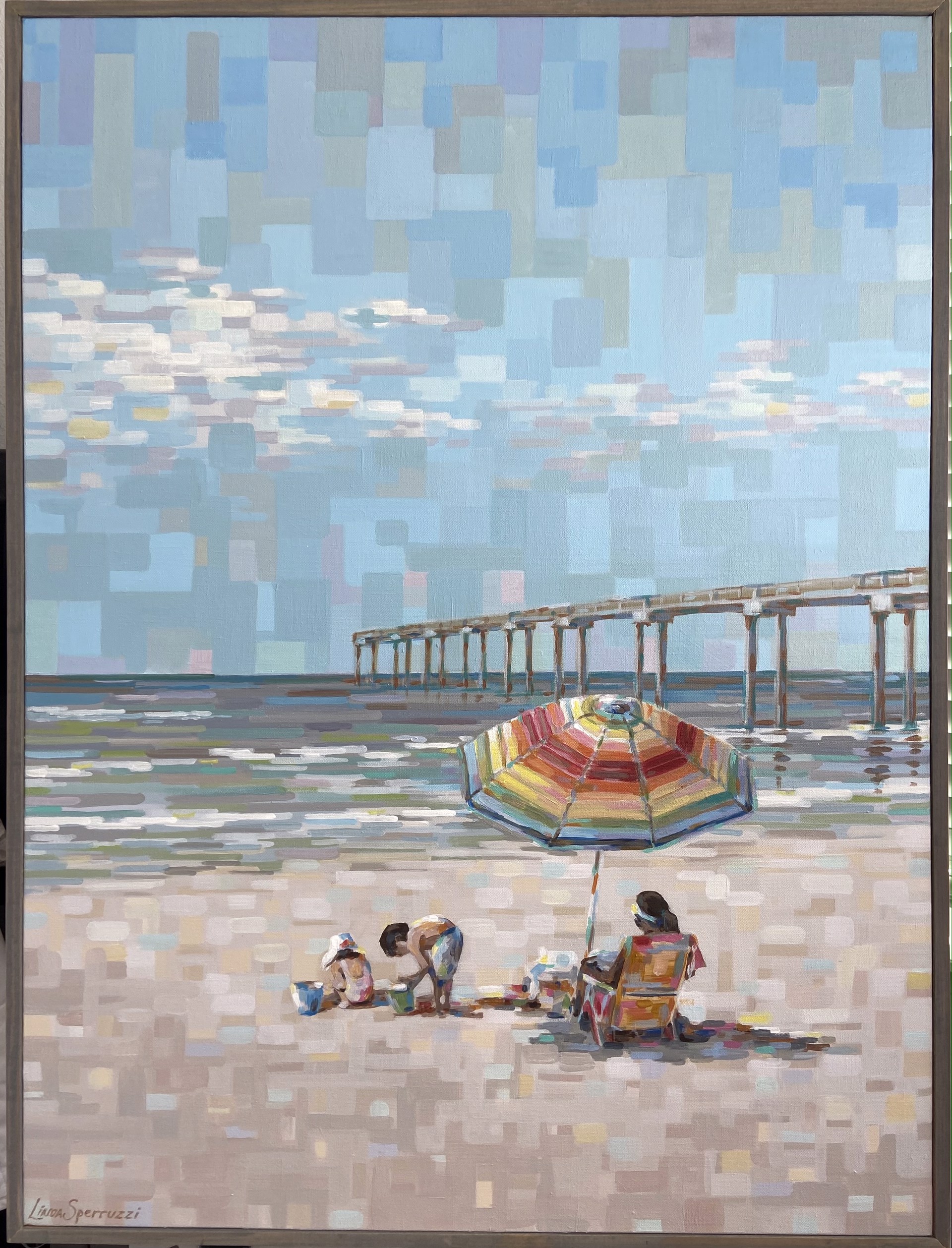 A Day at the Pier by Linda Sperruzzi