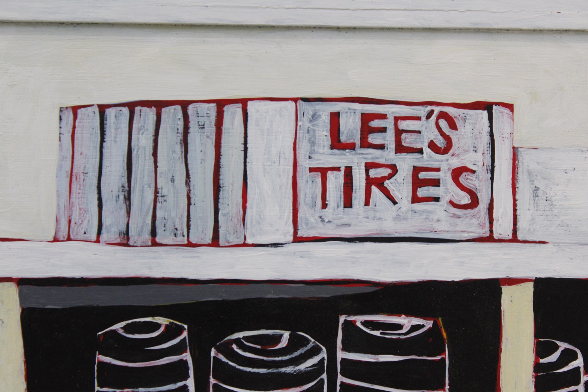 Lee's Tire Shop by David Lambert