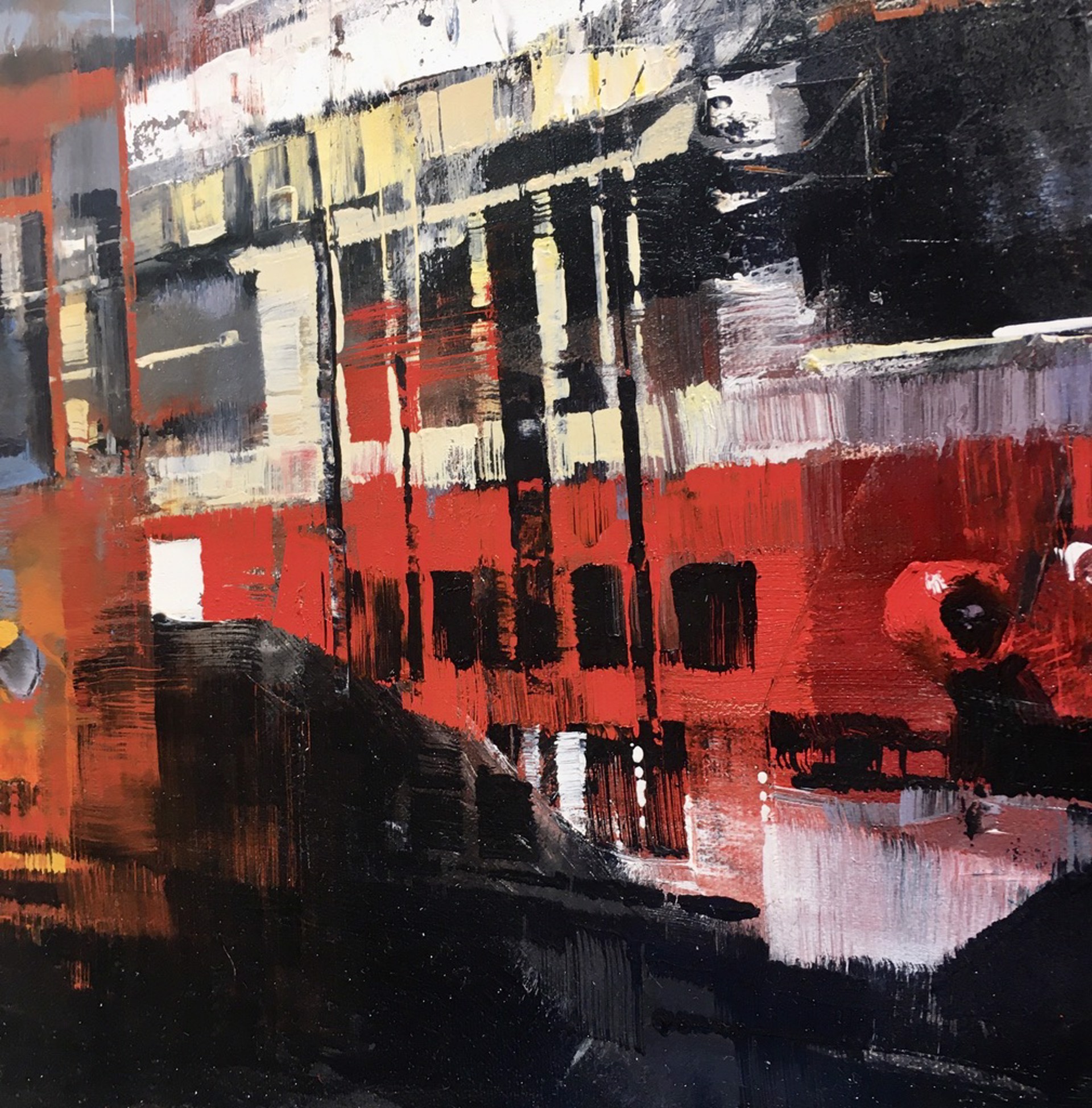 Two Trolleys by MARK LAGUE