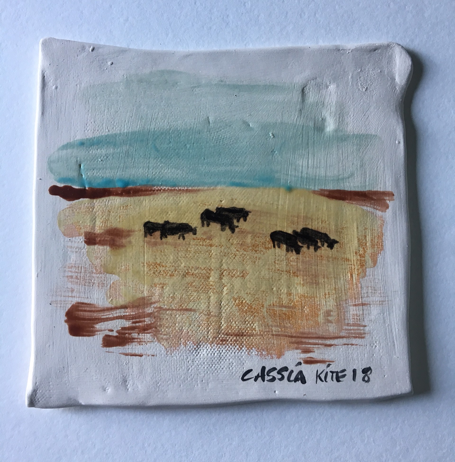 Cattle Grazing by Cassia Kite