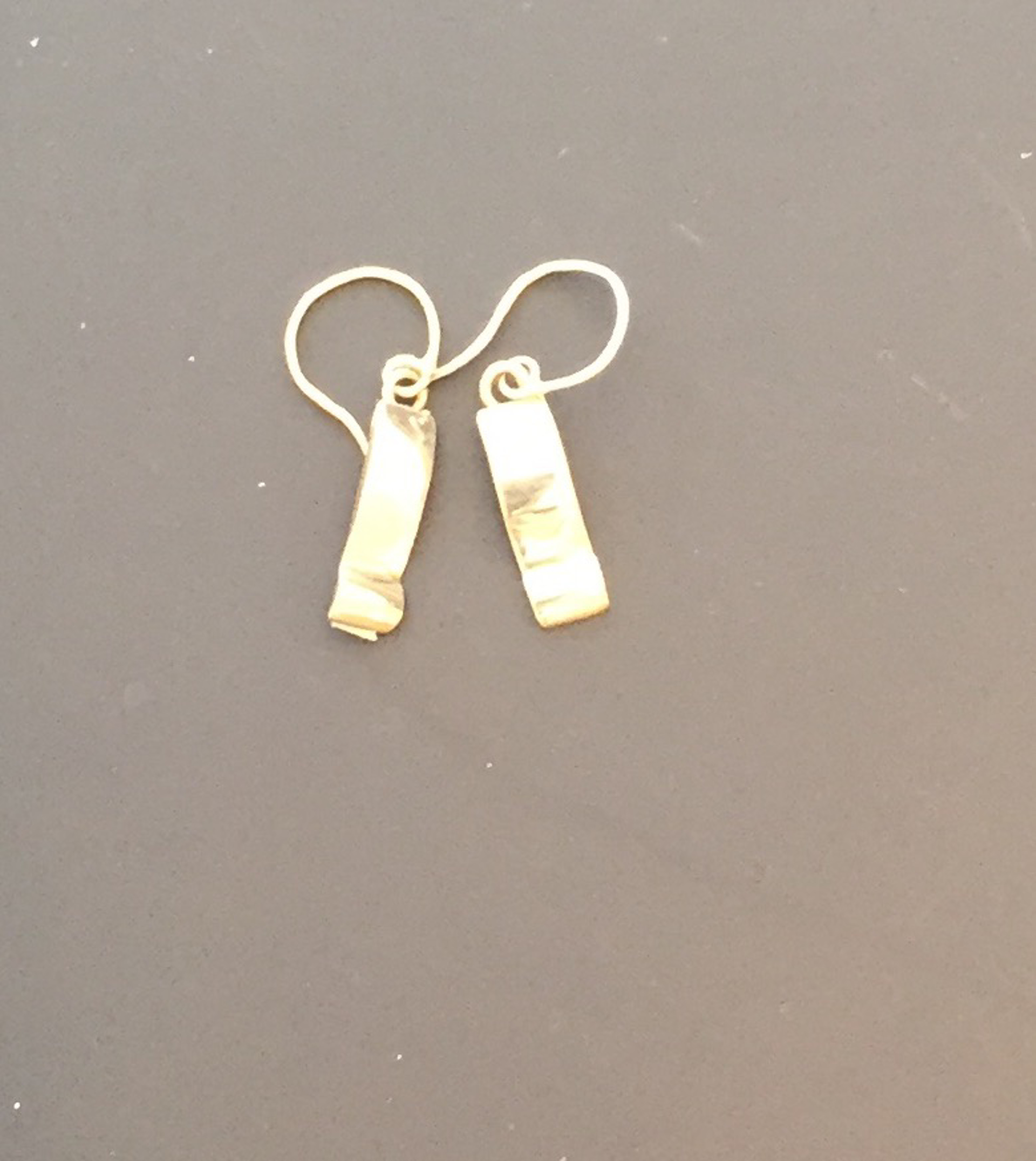 Sterling Wire Earring #166 by Anne Forbes