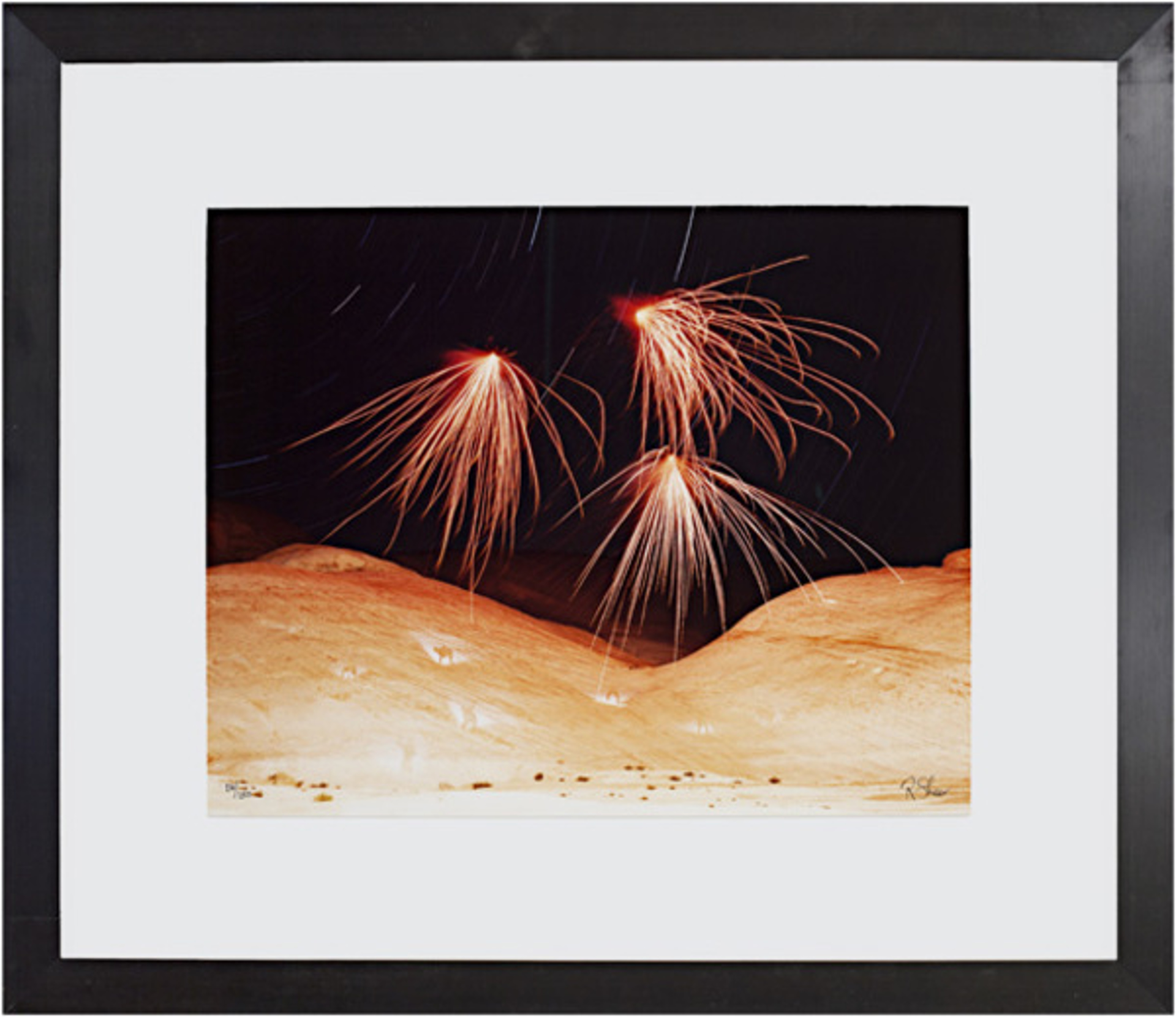 Spirits Dodging Fireworks at Lake Powell by Robert Kawika Sheer