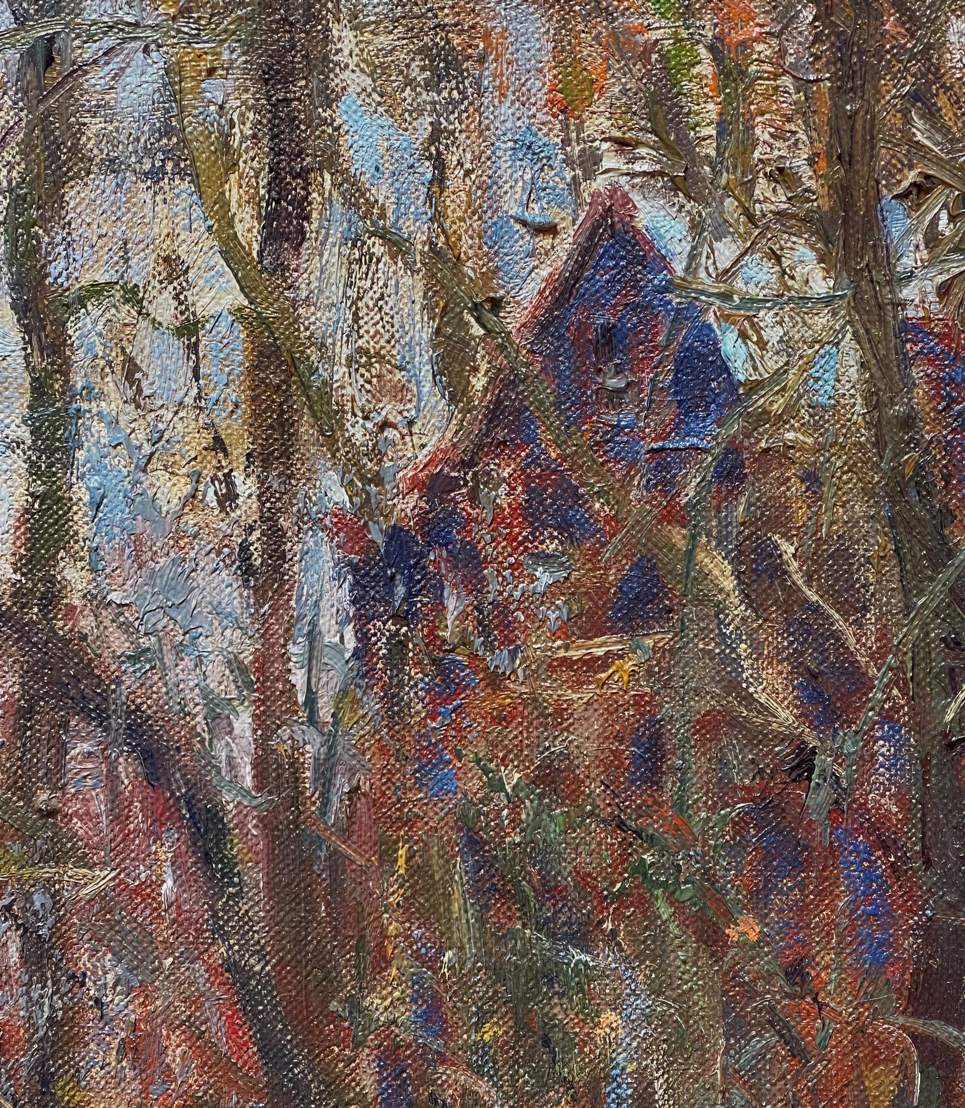 Frozen Brook by Richard Schmid