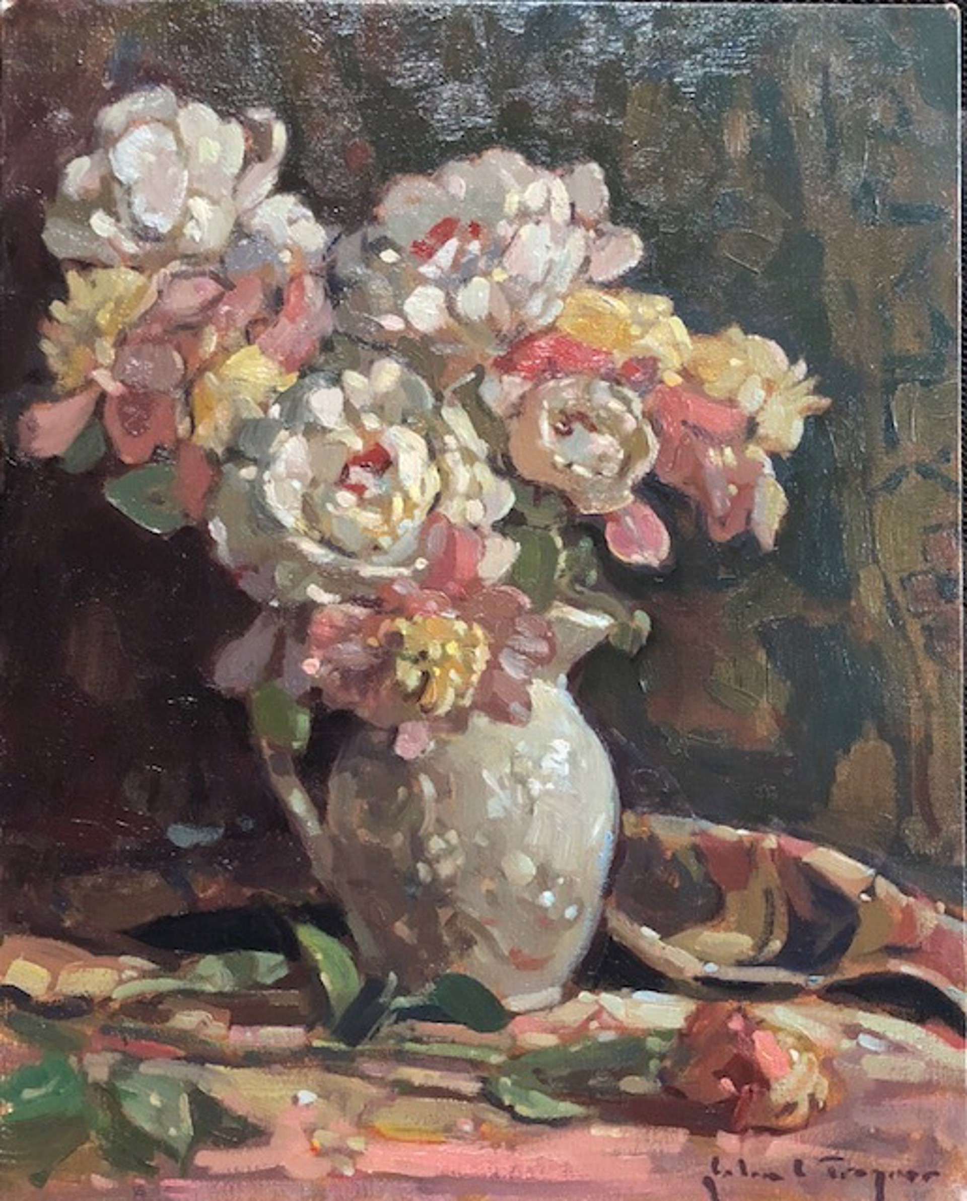 Peony Bouquet by John C. Traynor