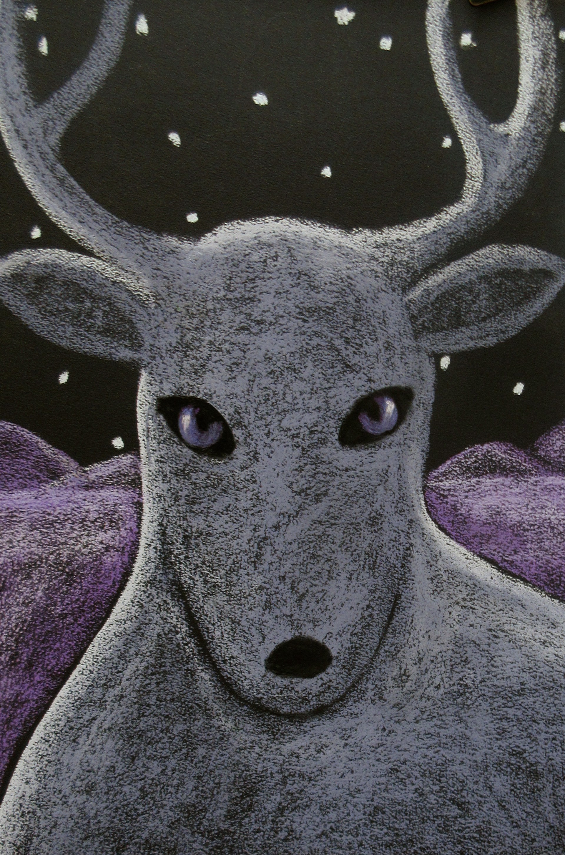 Deer with Stars   by Carole LaRoche