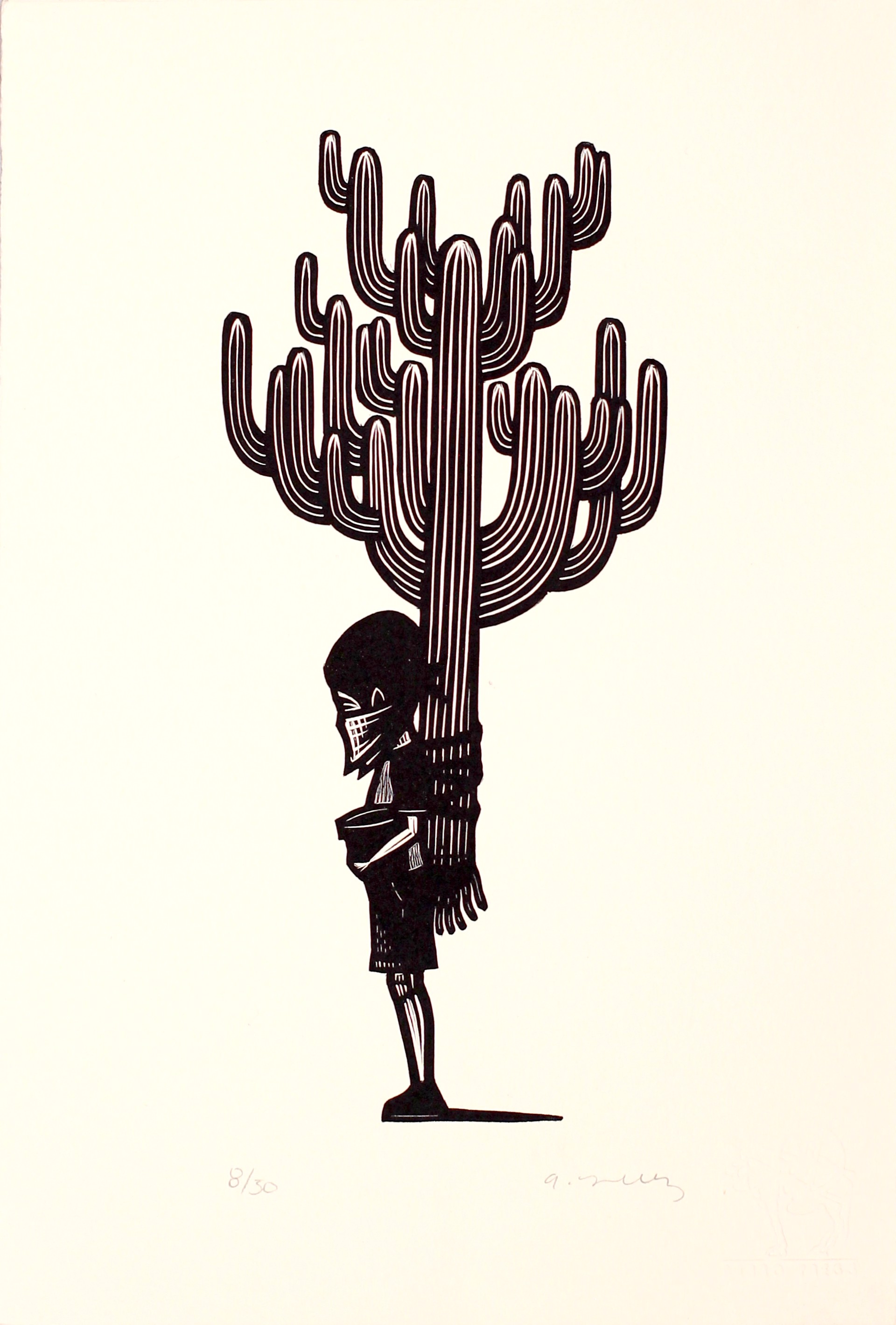 Niño con Saguaro (Second Edition) by Alberto Cruz