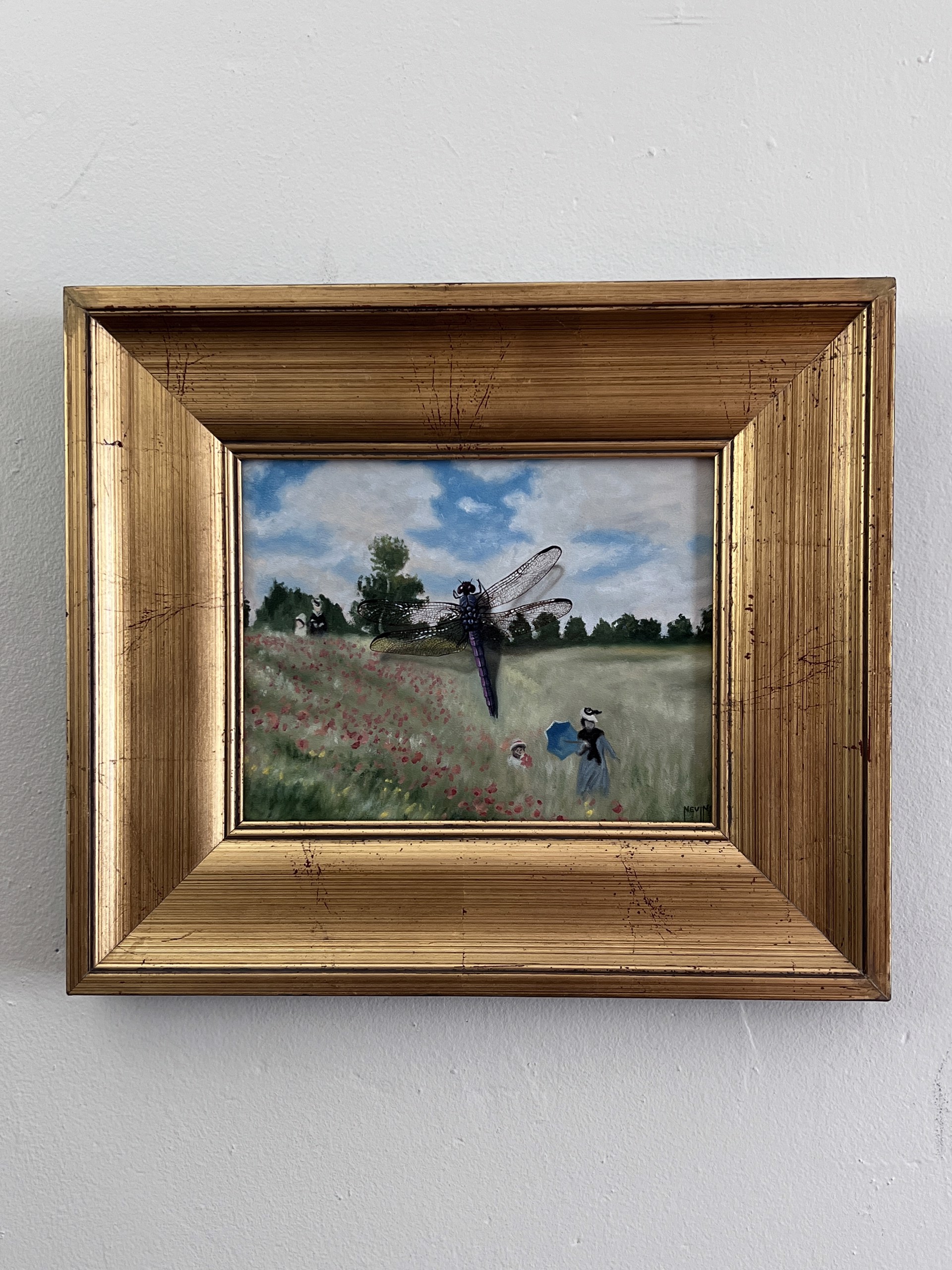 Monet's Dragonfly by Patrick Nevins