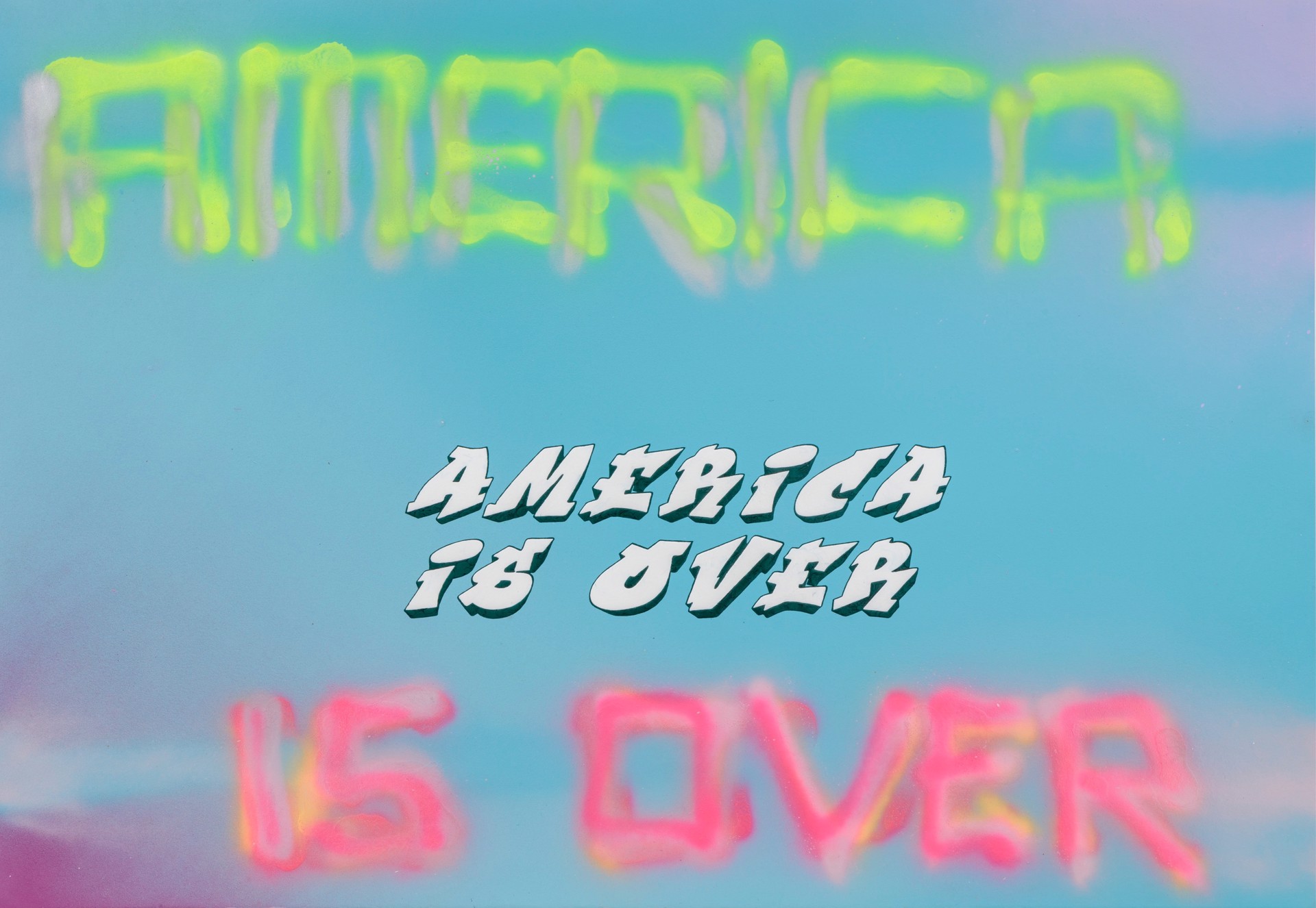 America is over II by Paul Rusconi