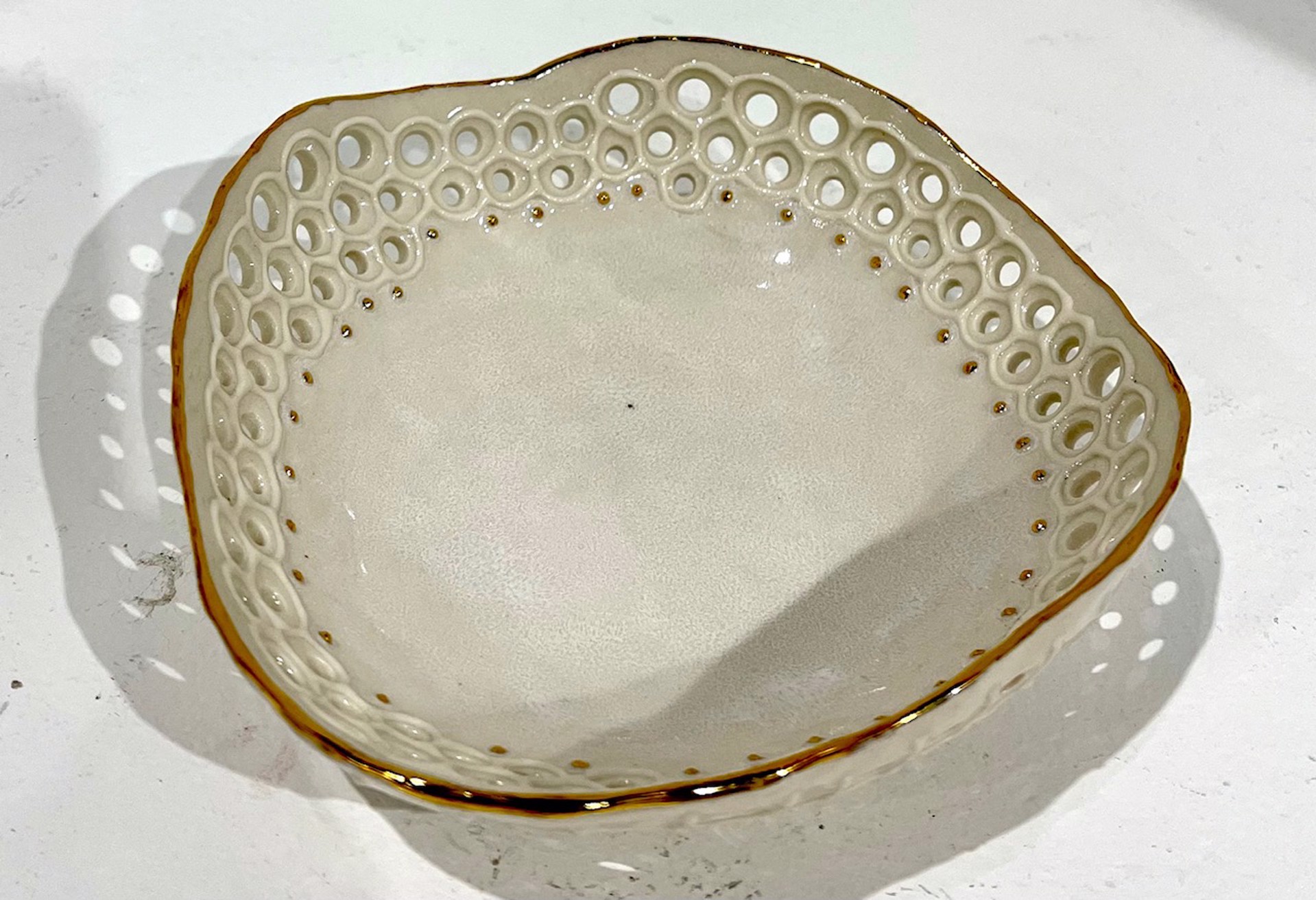 Lacy Small Bowl by Maria Bruckman