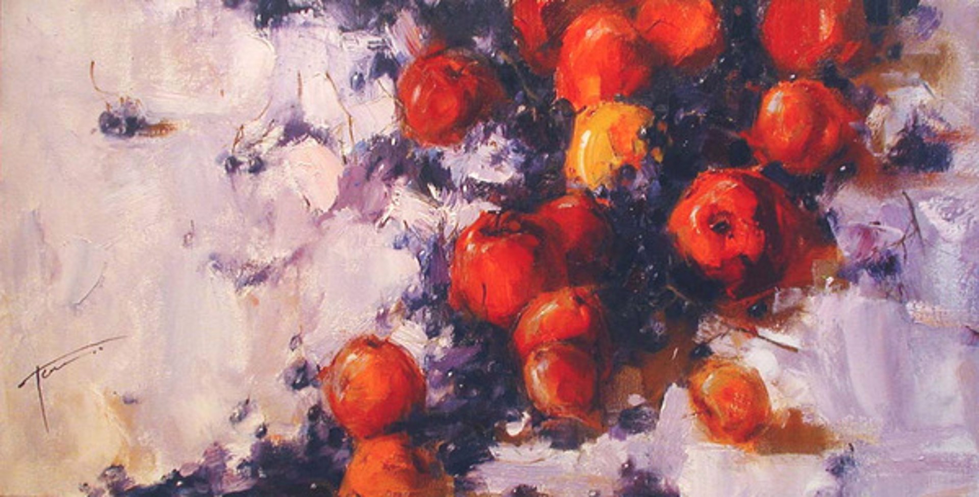 Apples and Berries by Yana Golubyatnikova