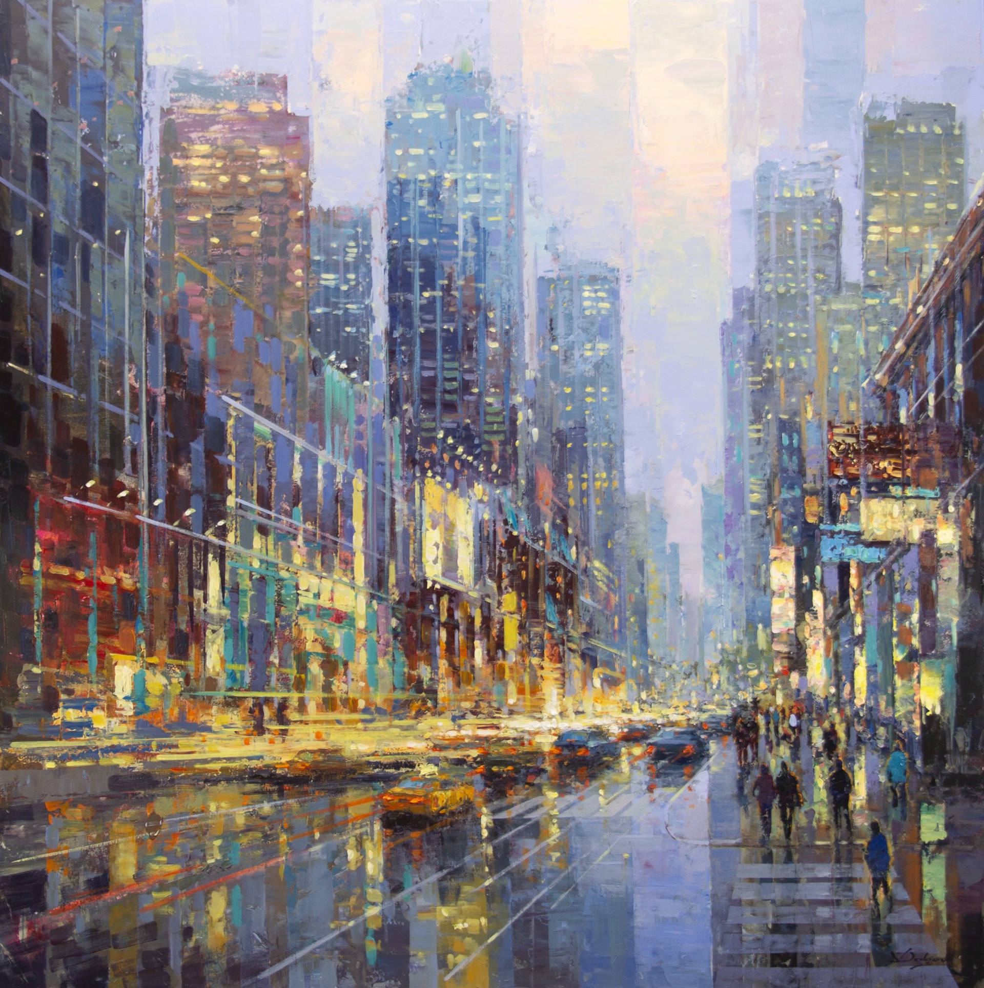Twilight in NYC II by Vadim Dolgov