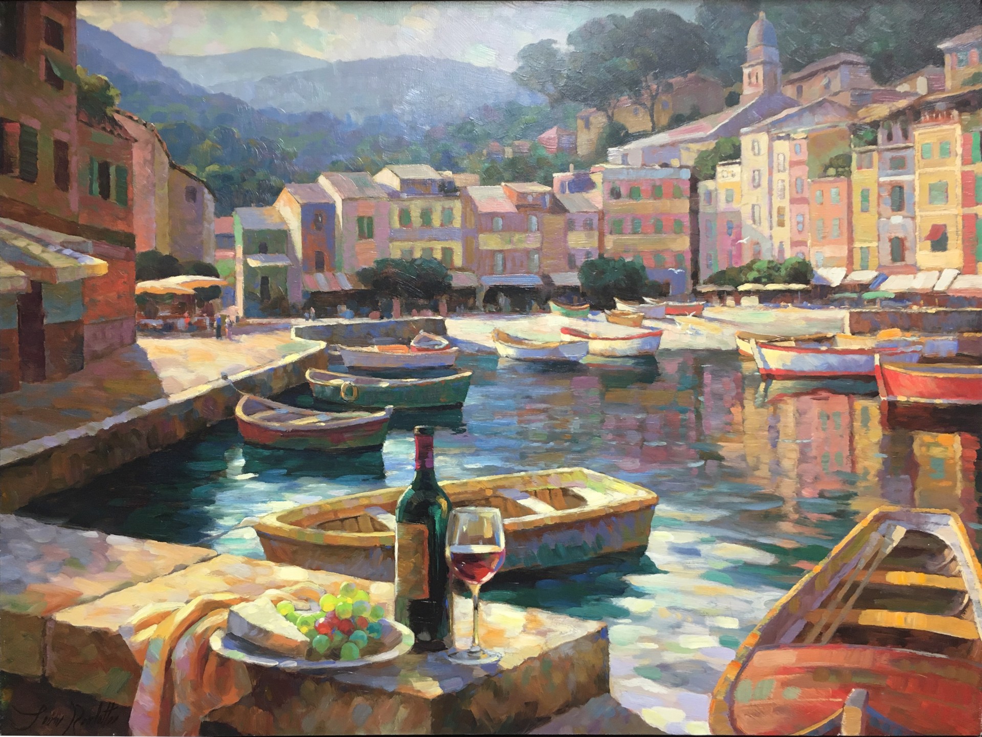Harborside at Portofino by Leon Roulette