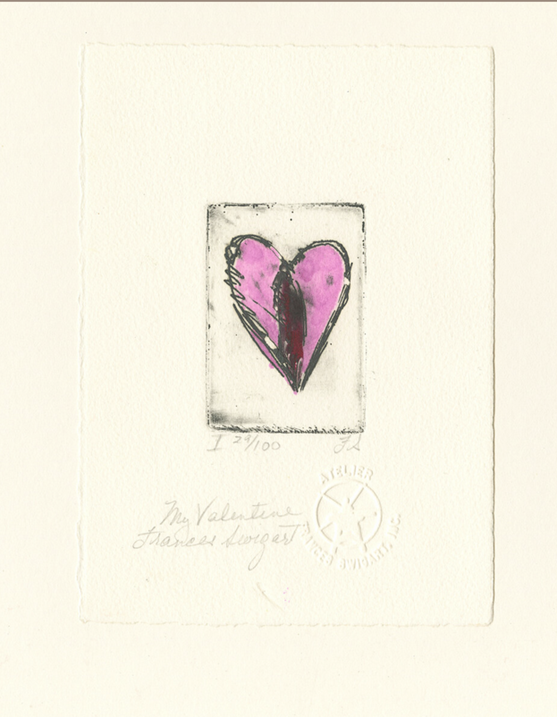 Heart Series, My Valentine by Frances Swigart