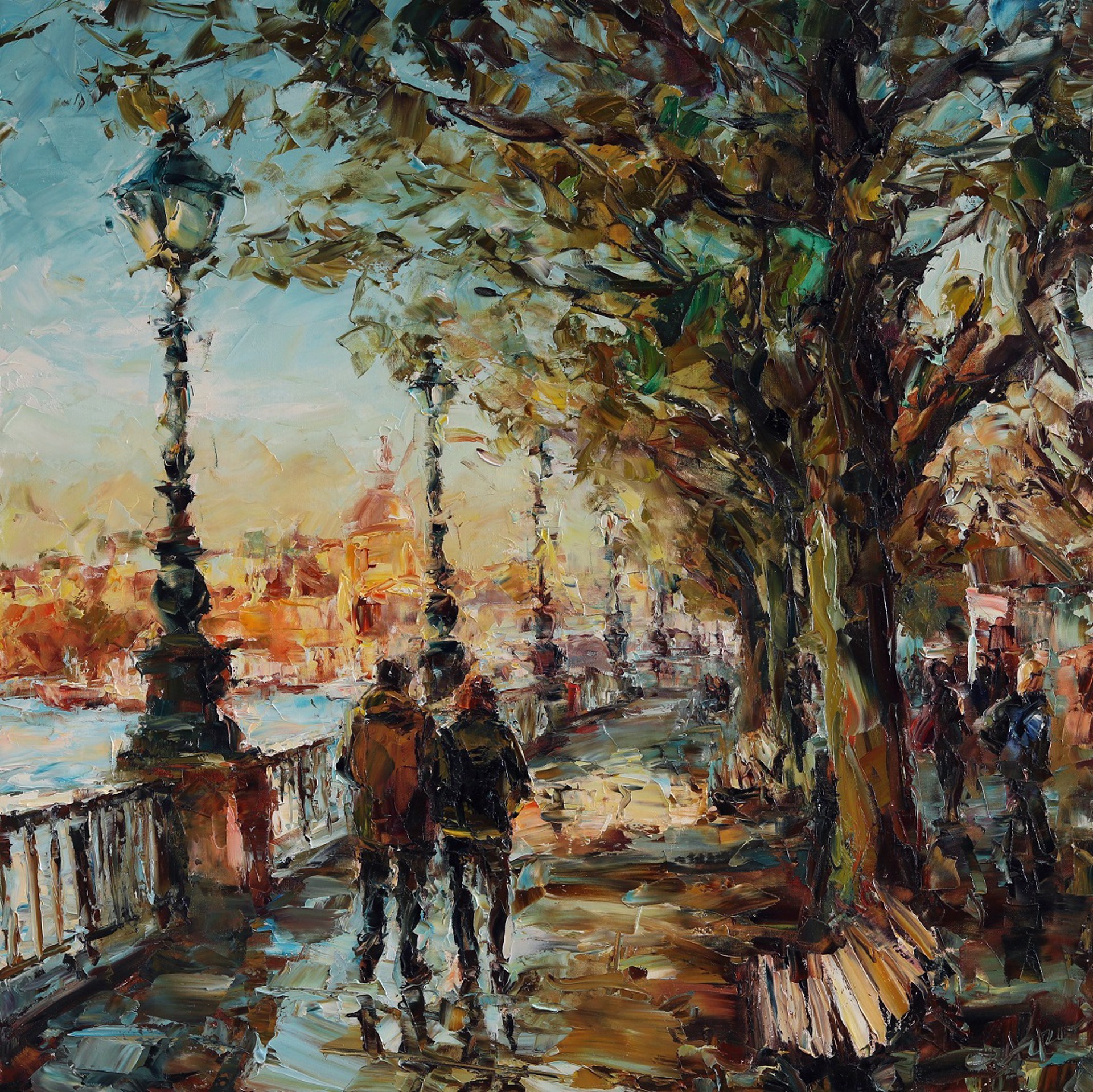 Dreaming of Paris (SOLD) by LYUDMILA AGRICH
