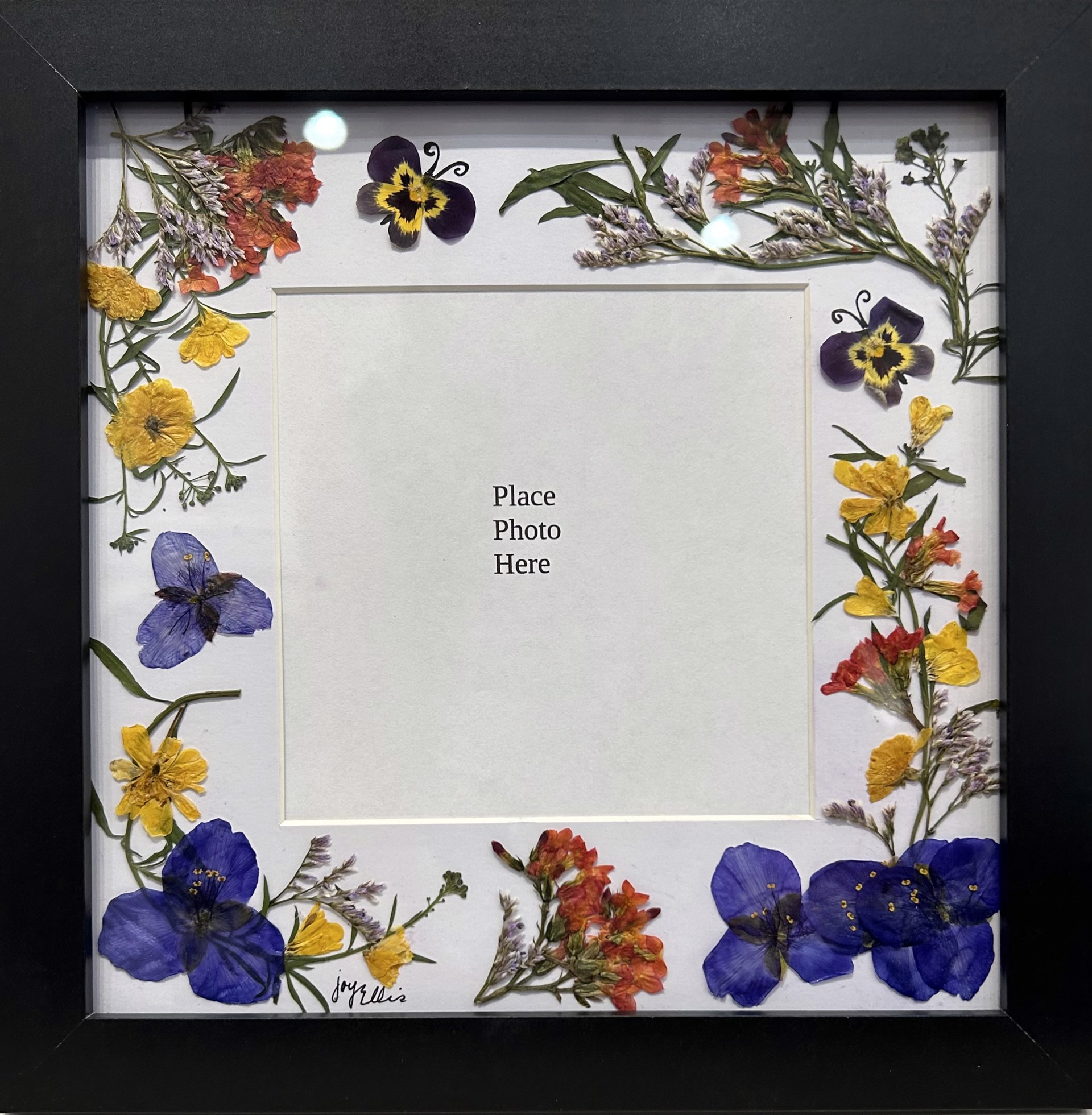 Floral Frame 4 by Joy Ellis