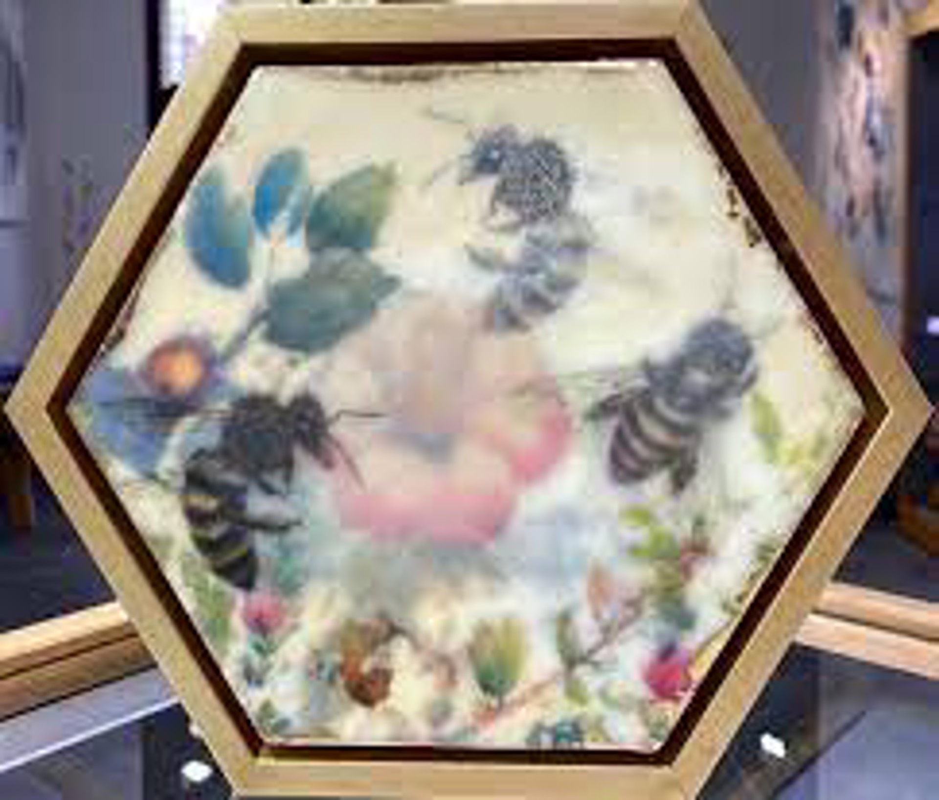 Garden Bees by Llyn Strong