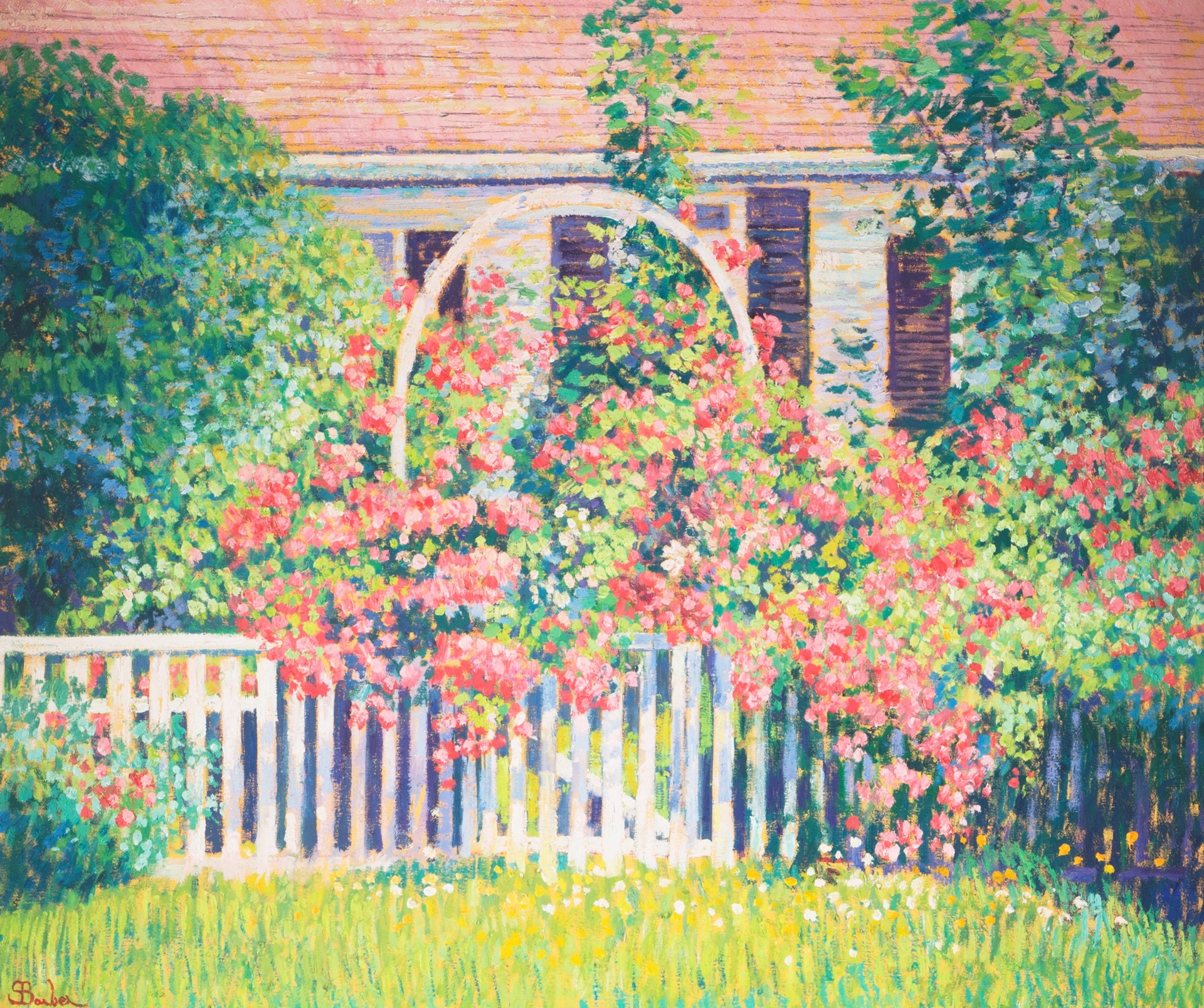 Rose Cottage (Cape Cod) by Sam Barber