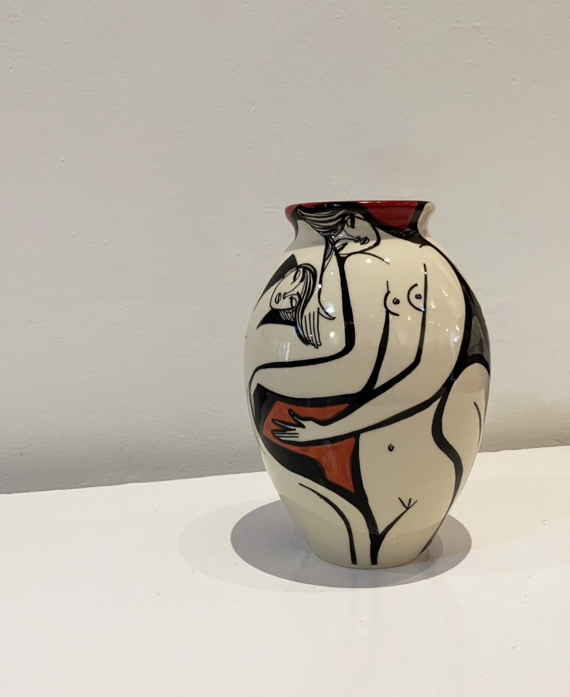 Three Graces Vase #5 by Ken and Tina Riesterer