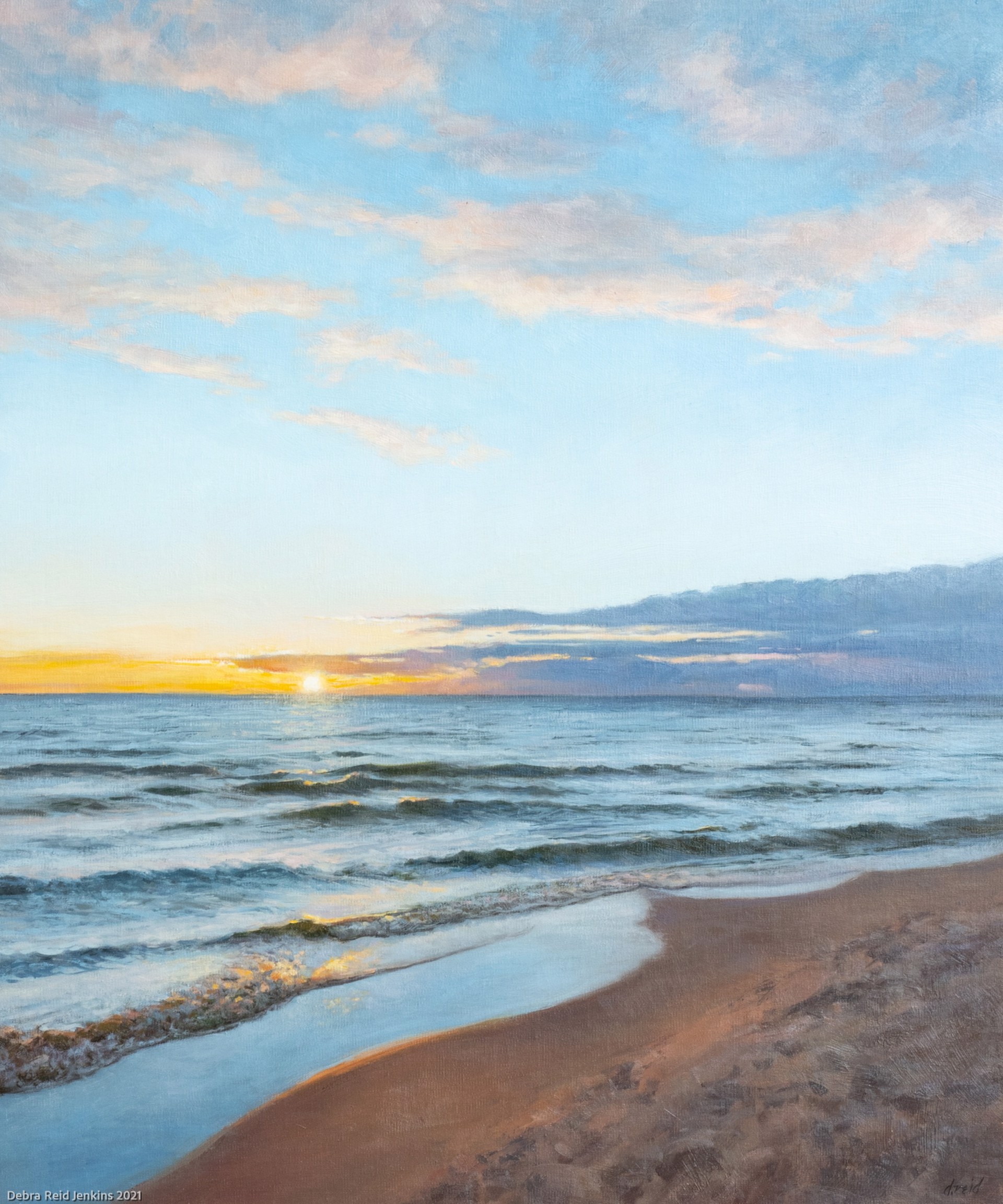 Quiet on the Bay by Debra Reid Jenkins