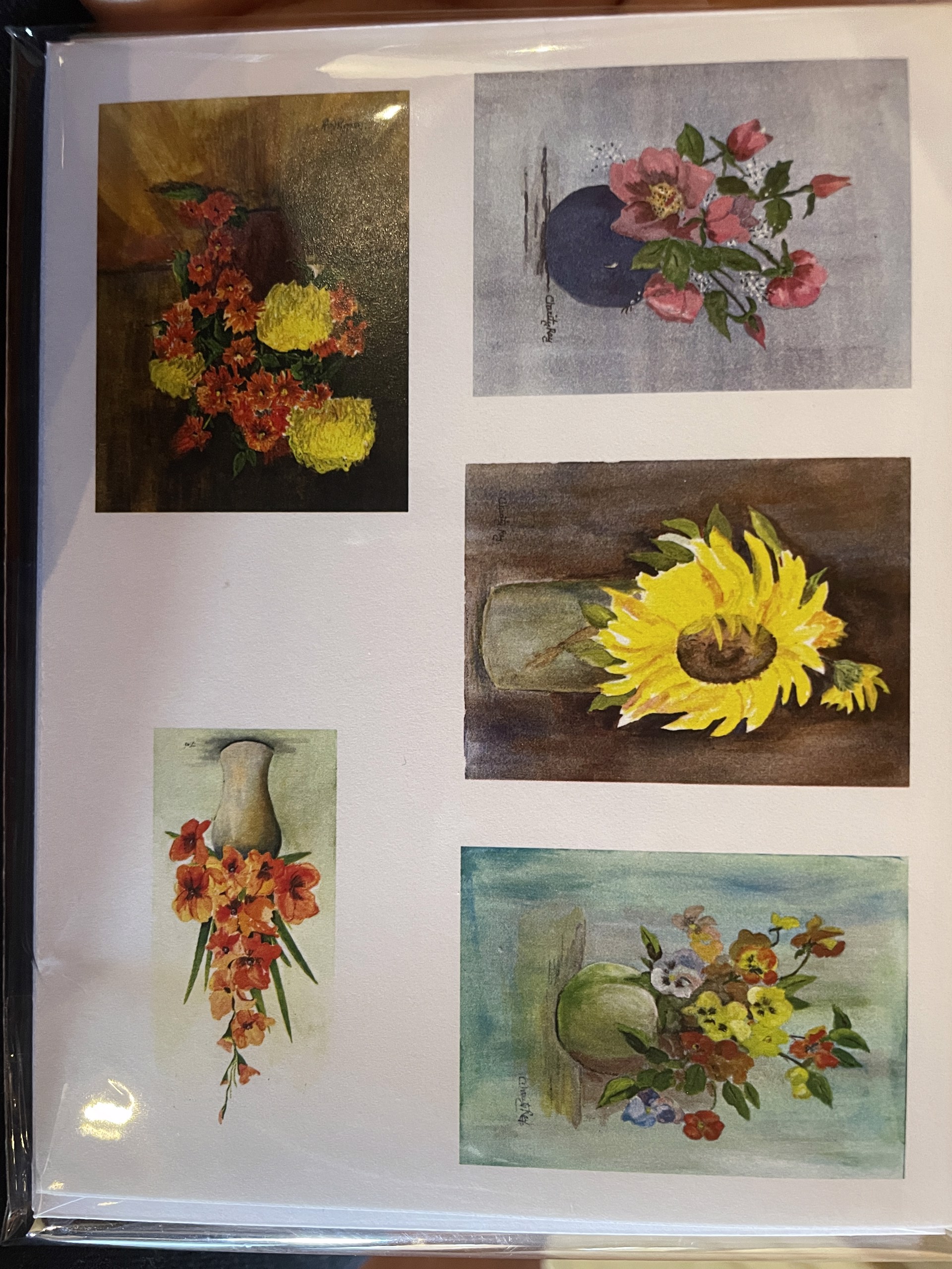 Notecards - Flowers in Vases by Charity Ray