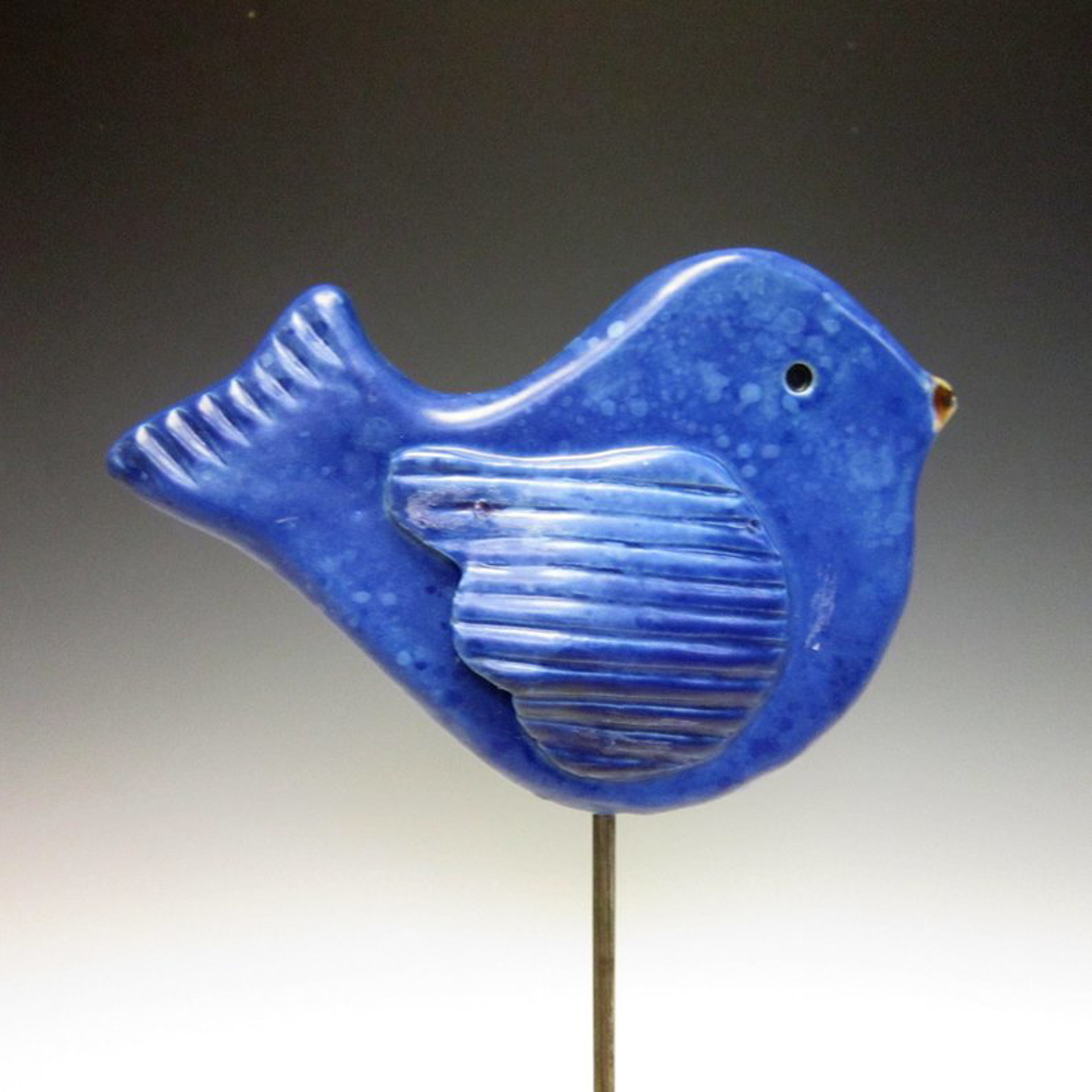 Bluebird Garden Stake by Lin Barnhardt