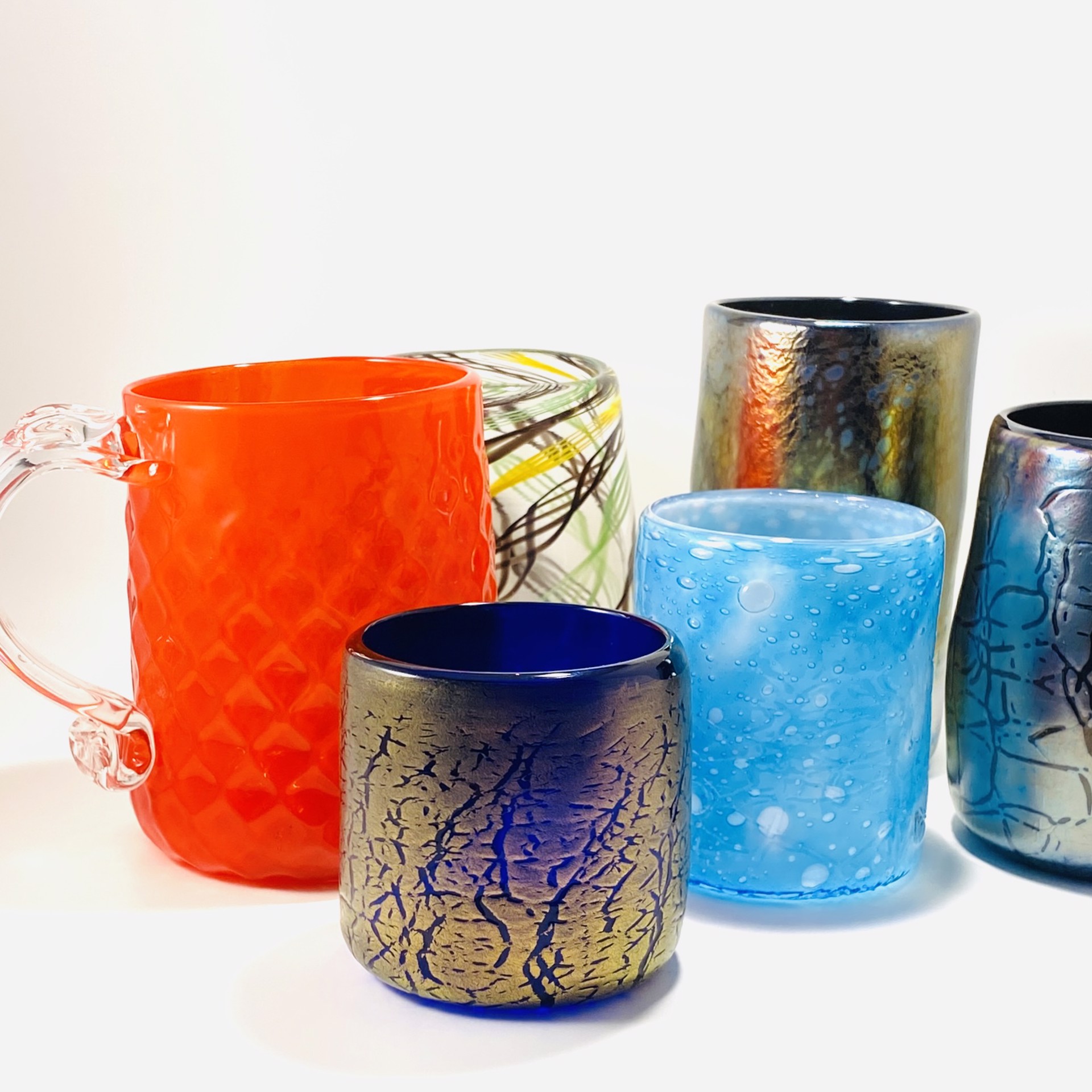 Cold Beverage Glass or Mug ~ Various by John Glass