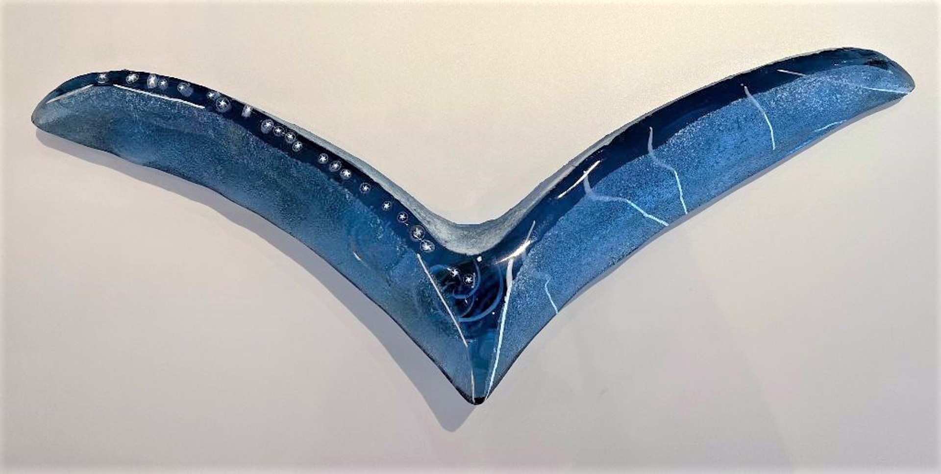 Blue Glass Bird by Susan Gott