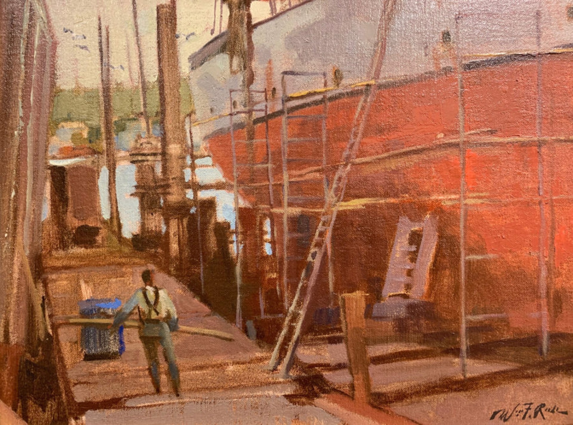 Gloucester Drydock by William F. Reese