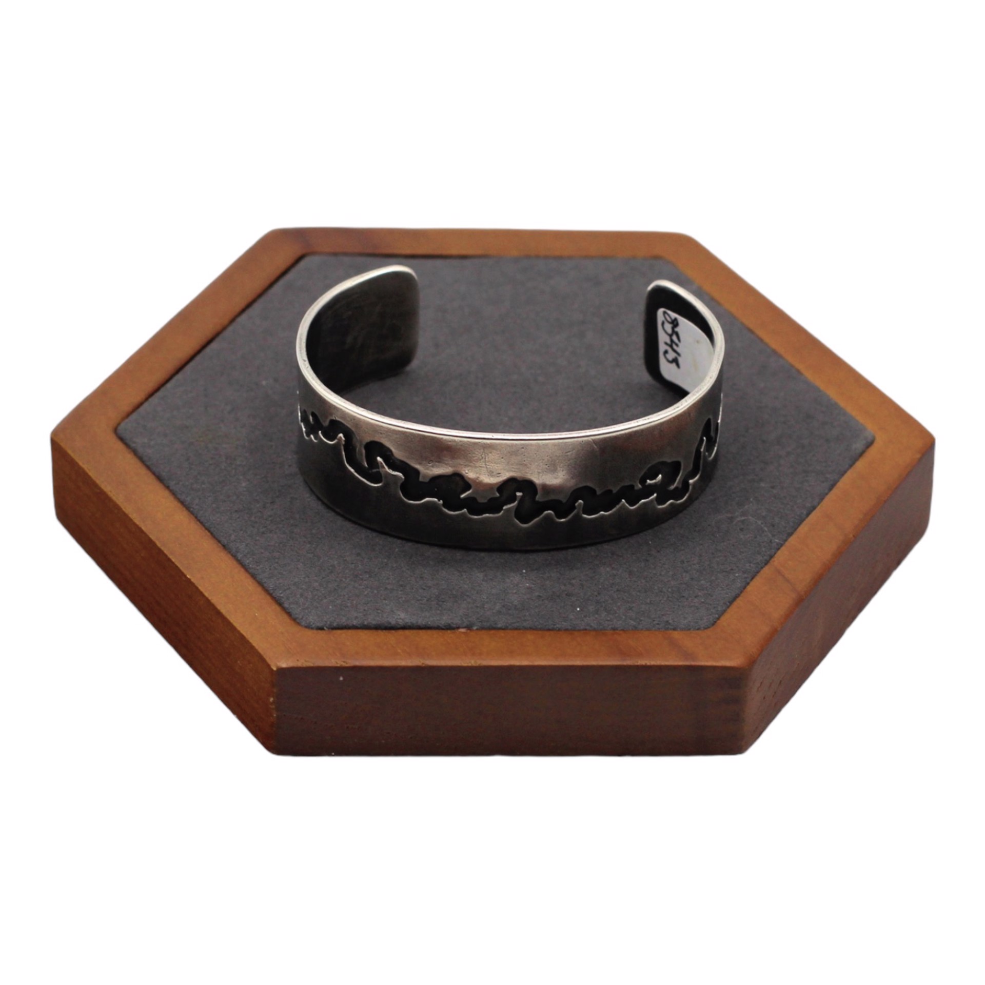 Small Smith River Cuff (Sterling Silver) by Emily Dubrawski