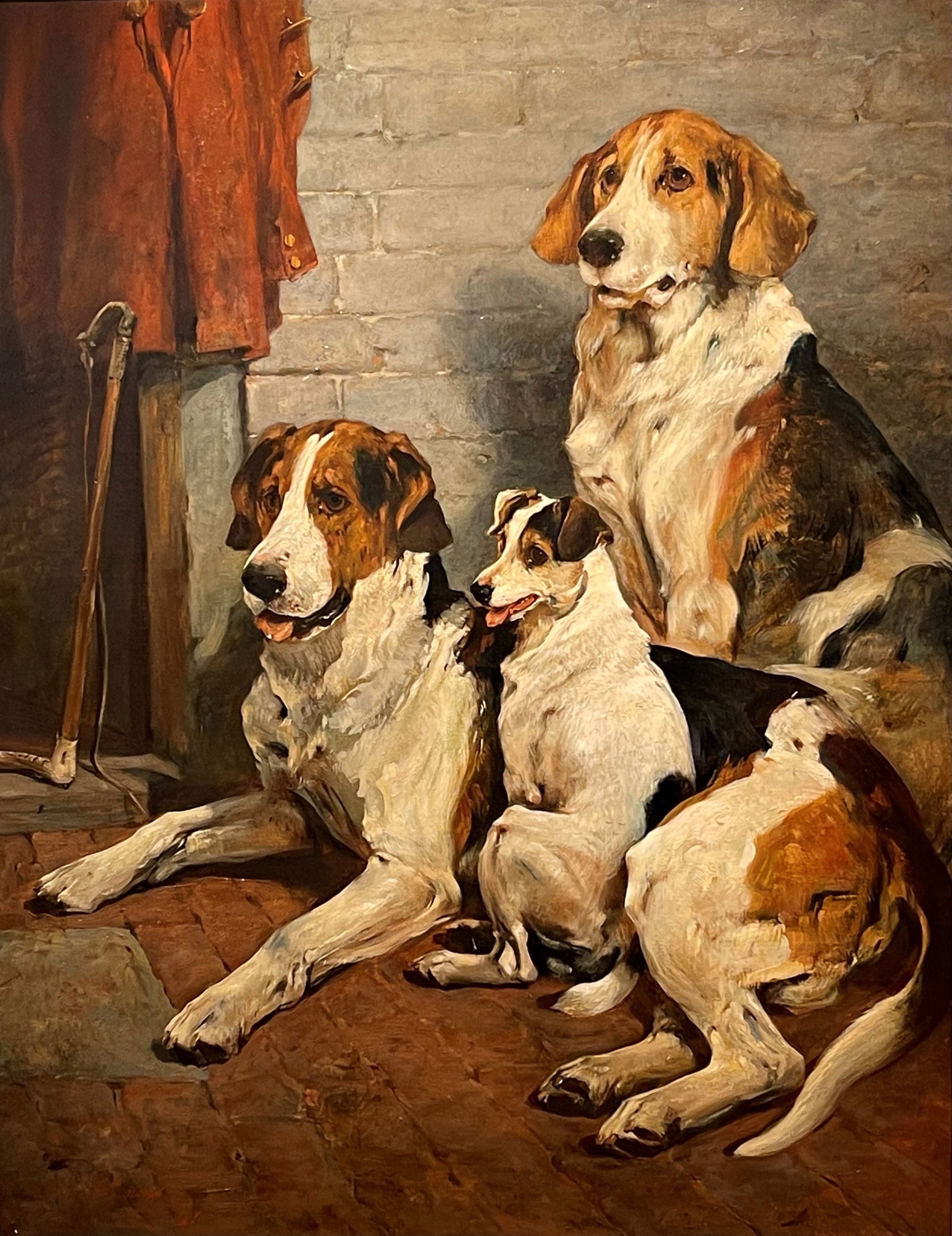 A Jack and Two Knaves, 1887 by John Emms
