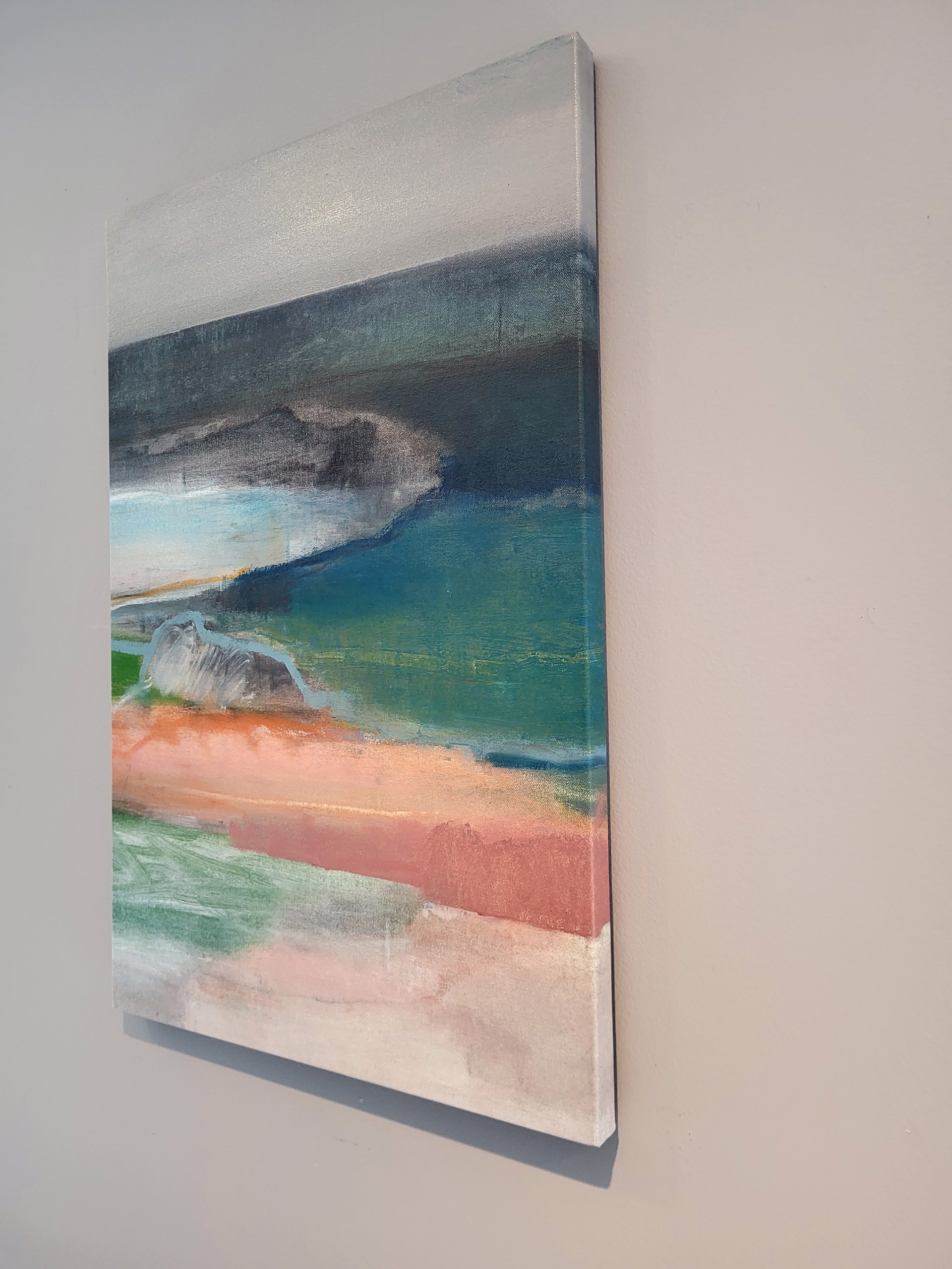 WHERE THE WATER AND LAND MEET by CHRISTINA THWAITES (Landscape)