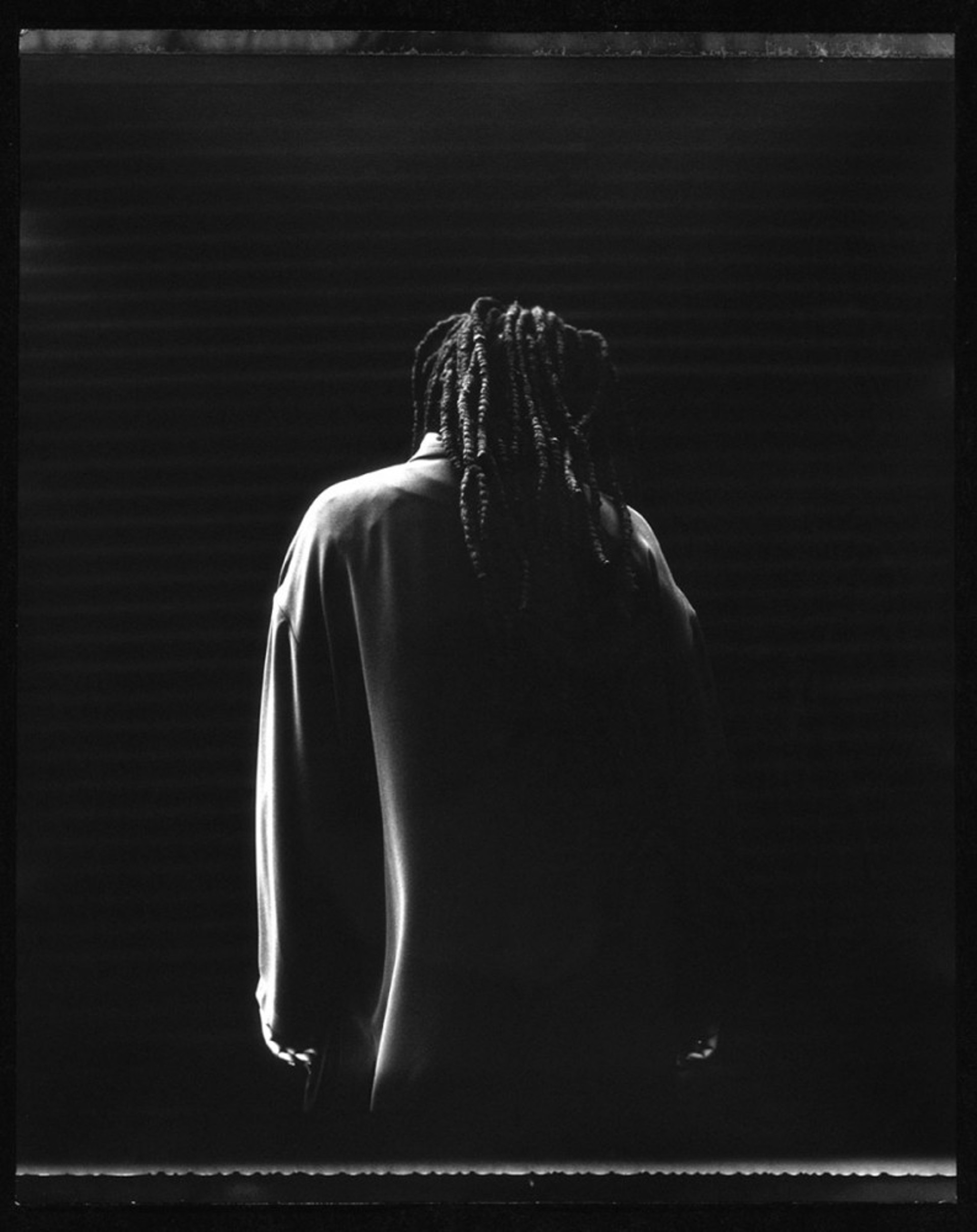 96115 Whoopi Goldberg Back to You Dreads BW by Timothy White
