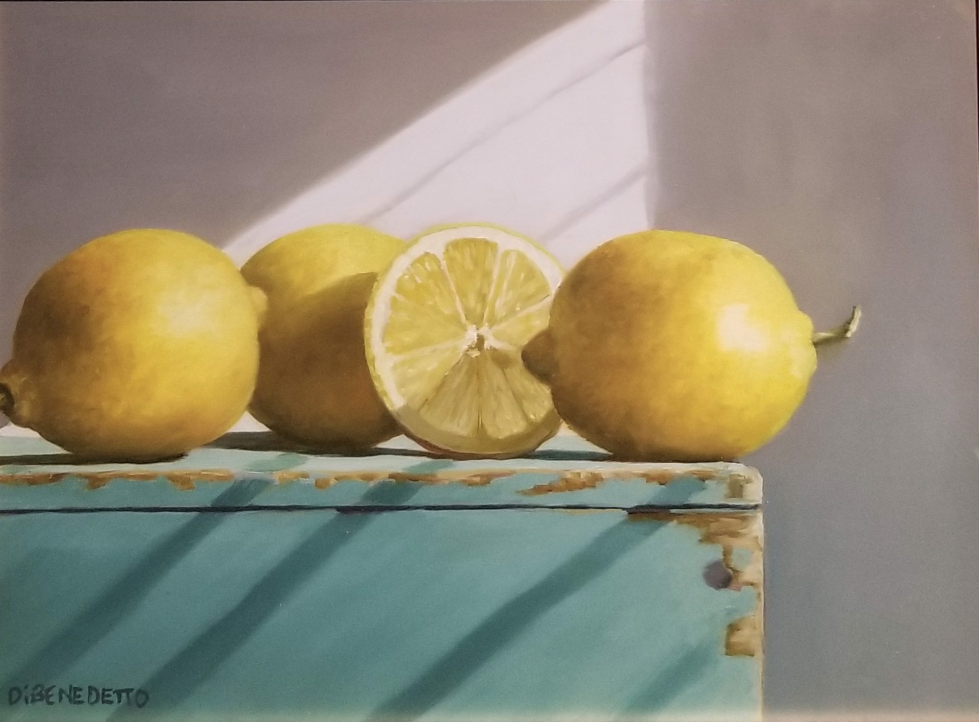 Sunlit Lemon Study by Loren DiBenedetto, OPA