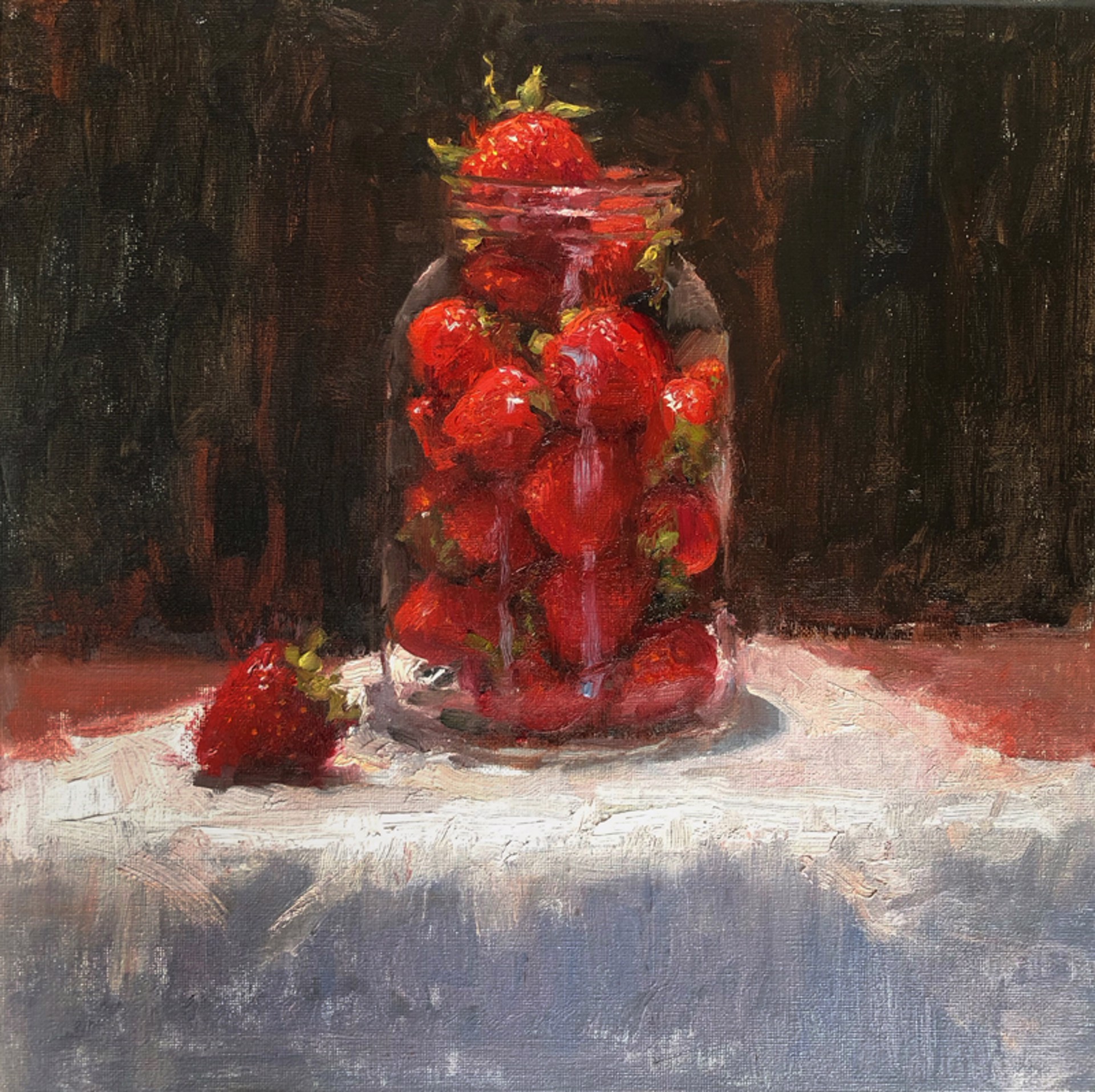 Quart of Berries by Sue Foell, opa