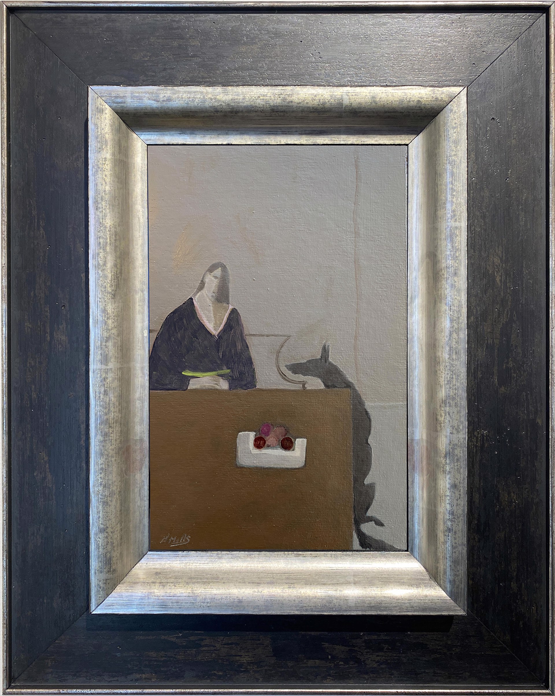 Monty/Kimono and Plums by Gigi Mills