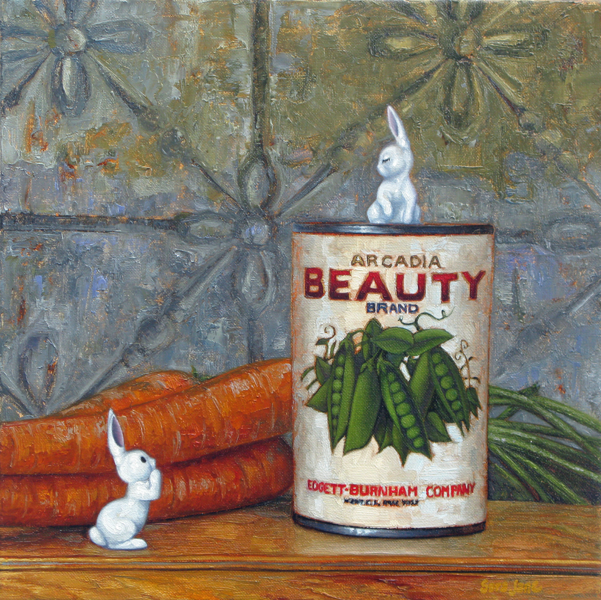 Sweet Peas and Carrots by Sara Jane Doberstein